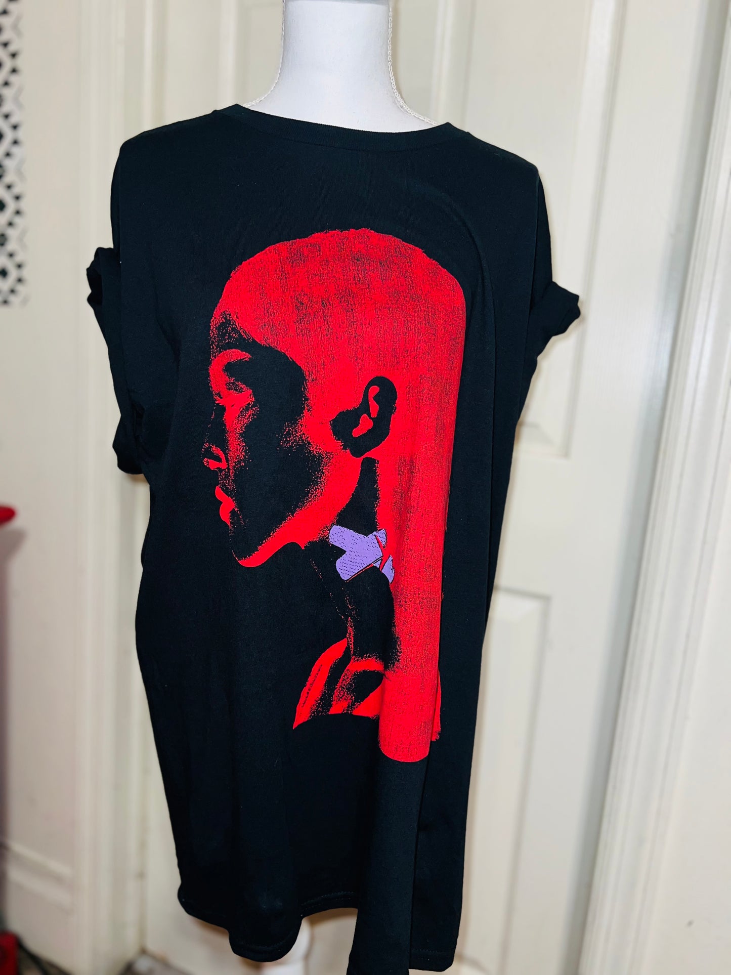 Olivia Rodrigo Double Sided Vampire Distressed Tee