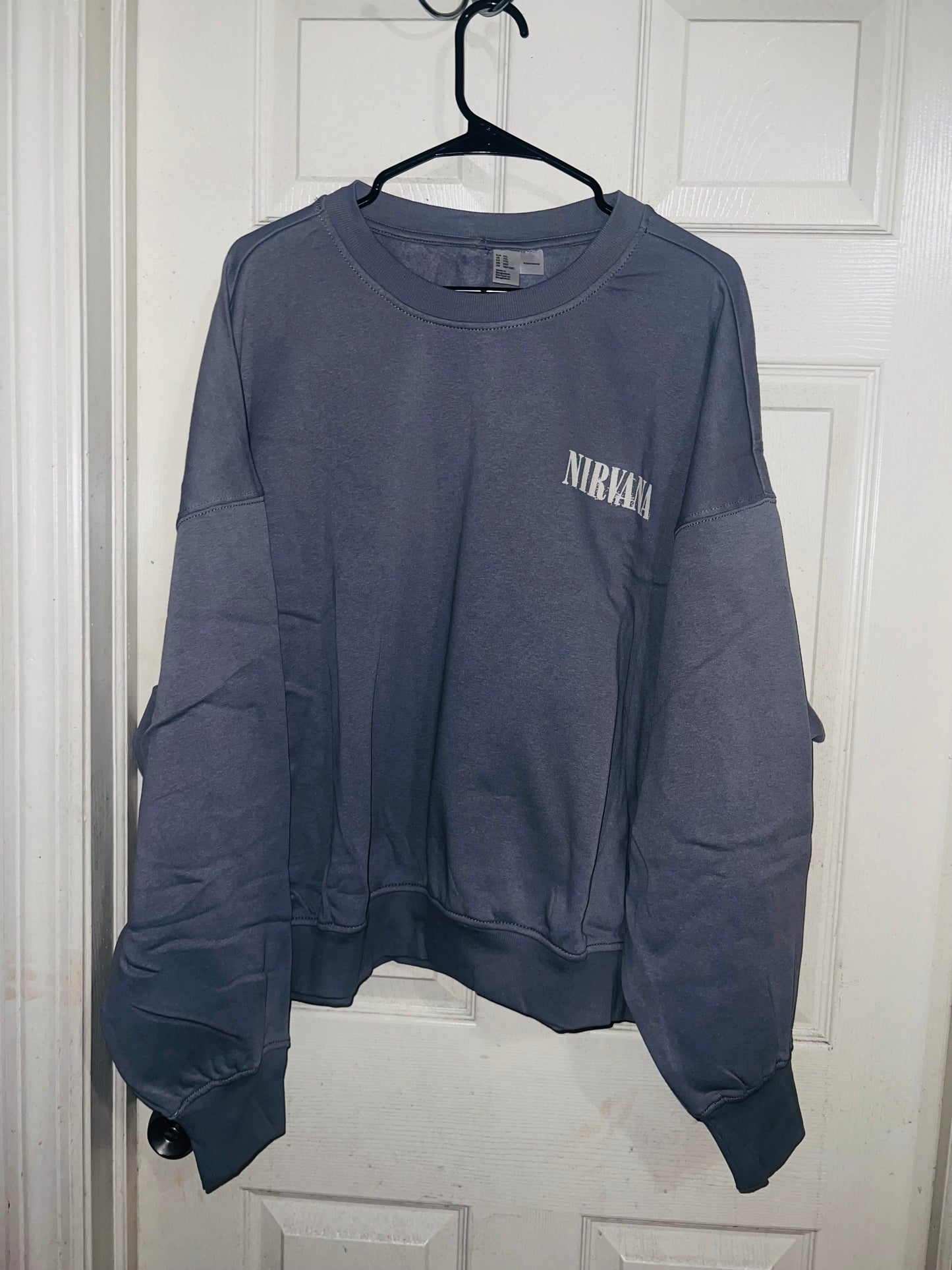 Nirvana Double Sided Oversized Sweatshirt