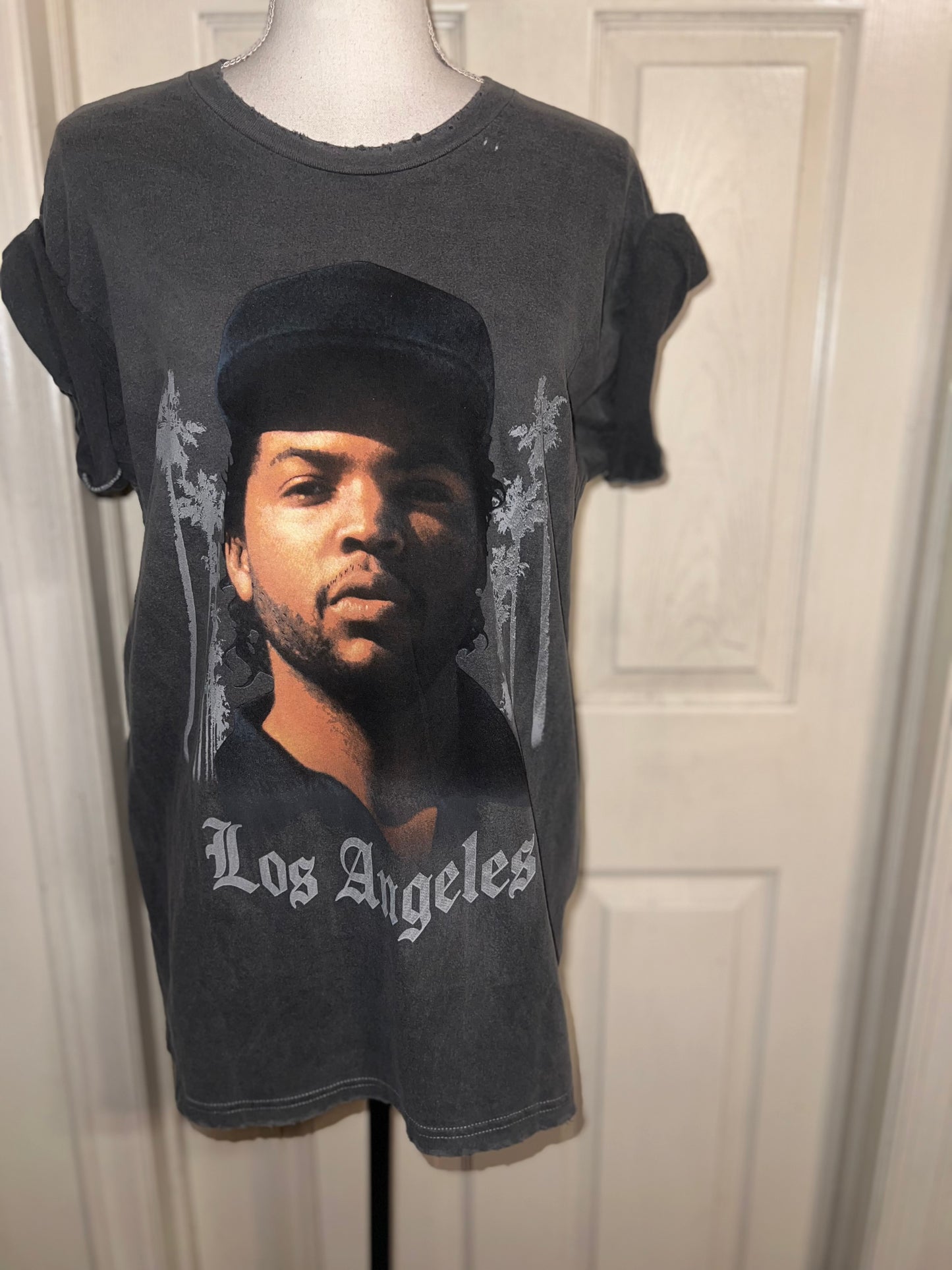 Boyz in The Hood Double Sided Oversized Distressed Tee