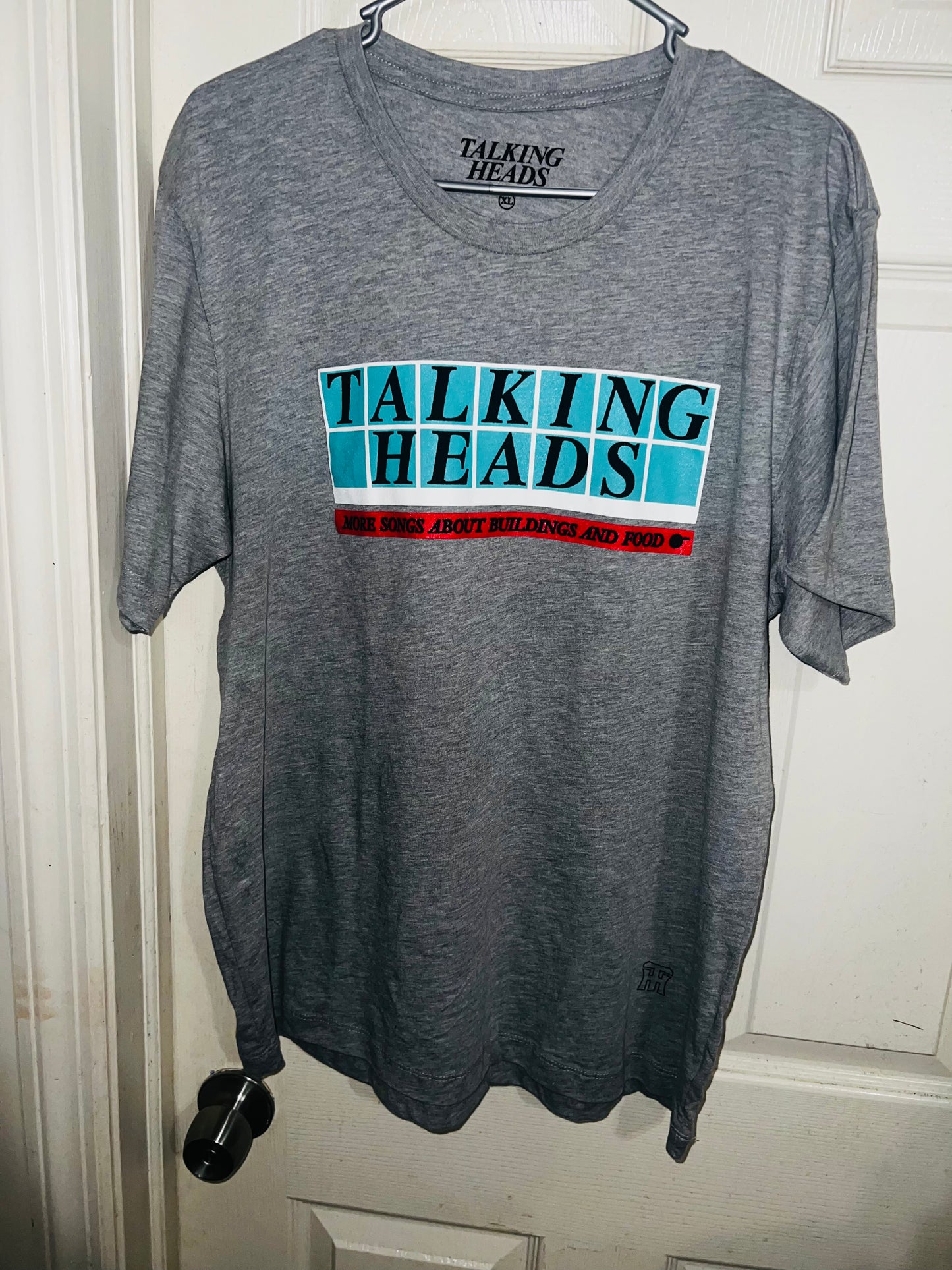 The Talking Heads Oversized Distressed Tee