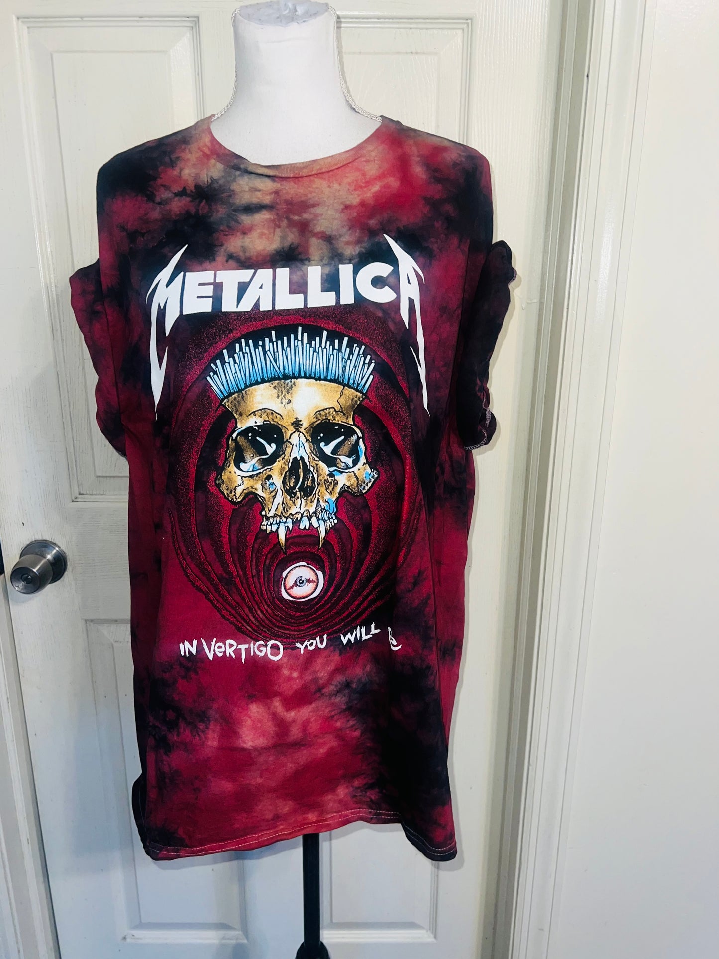 Metallica Oversized Distressed Tee