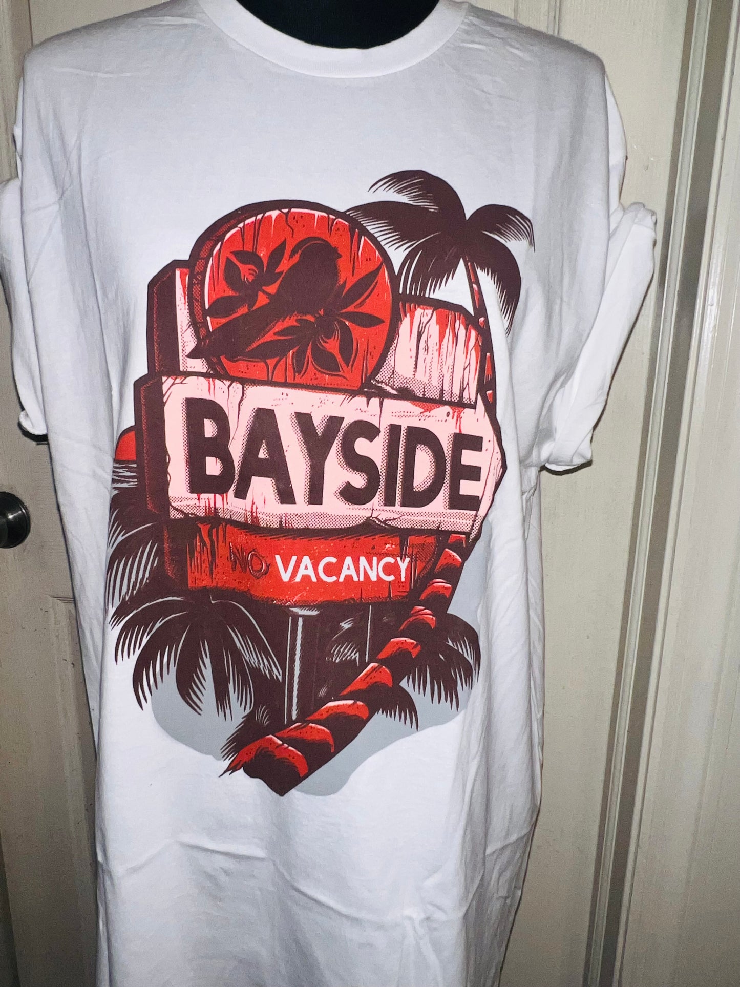 Bayside Oversized Distressed T-Shirt