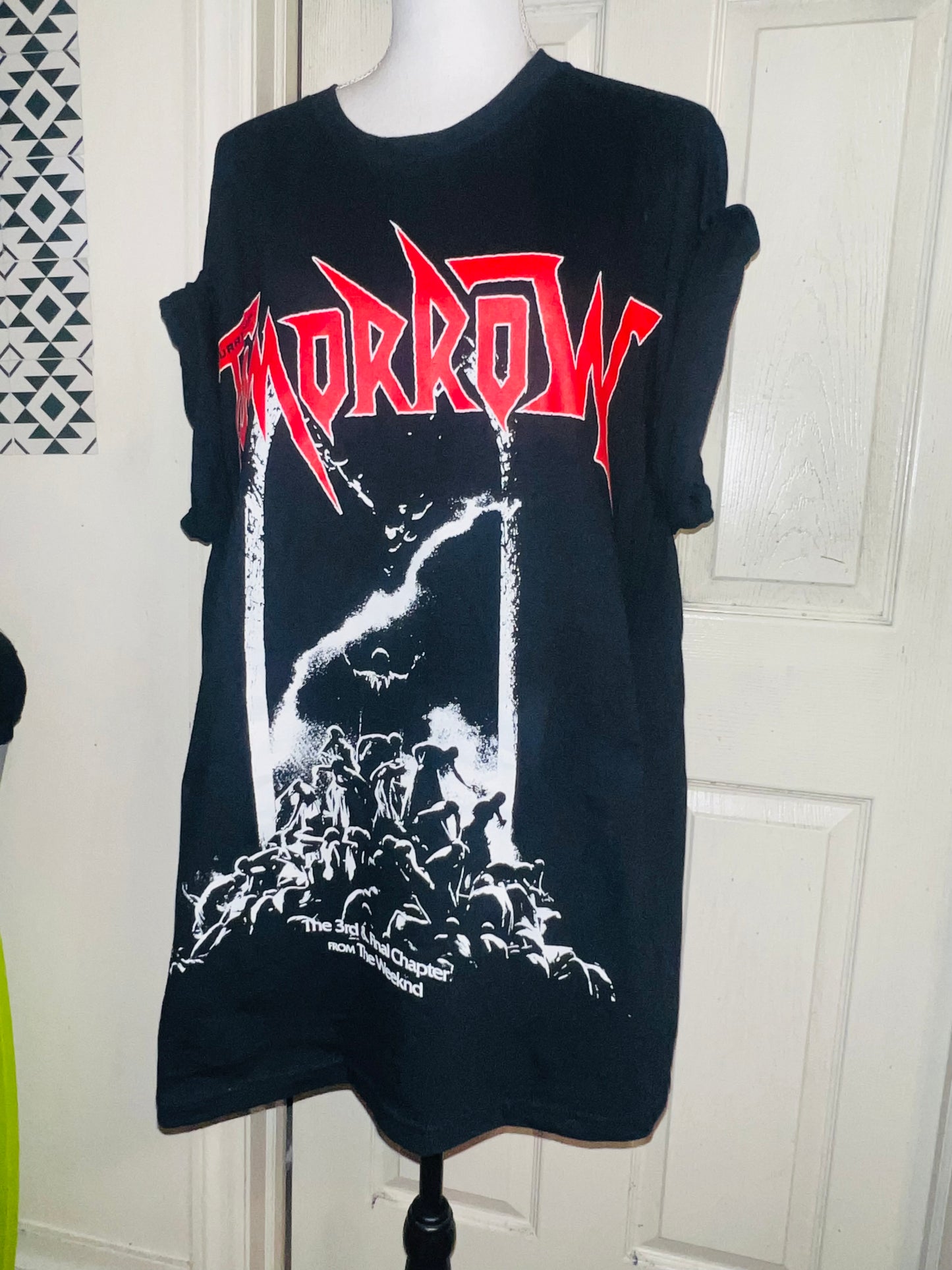 The Weeknd Oversized Distressed Tee