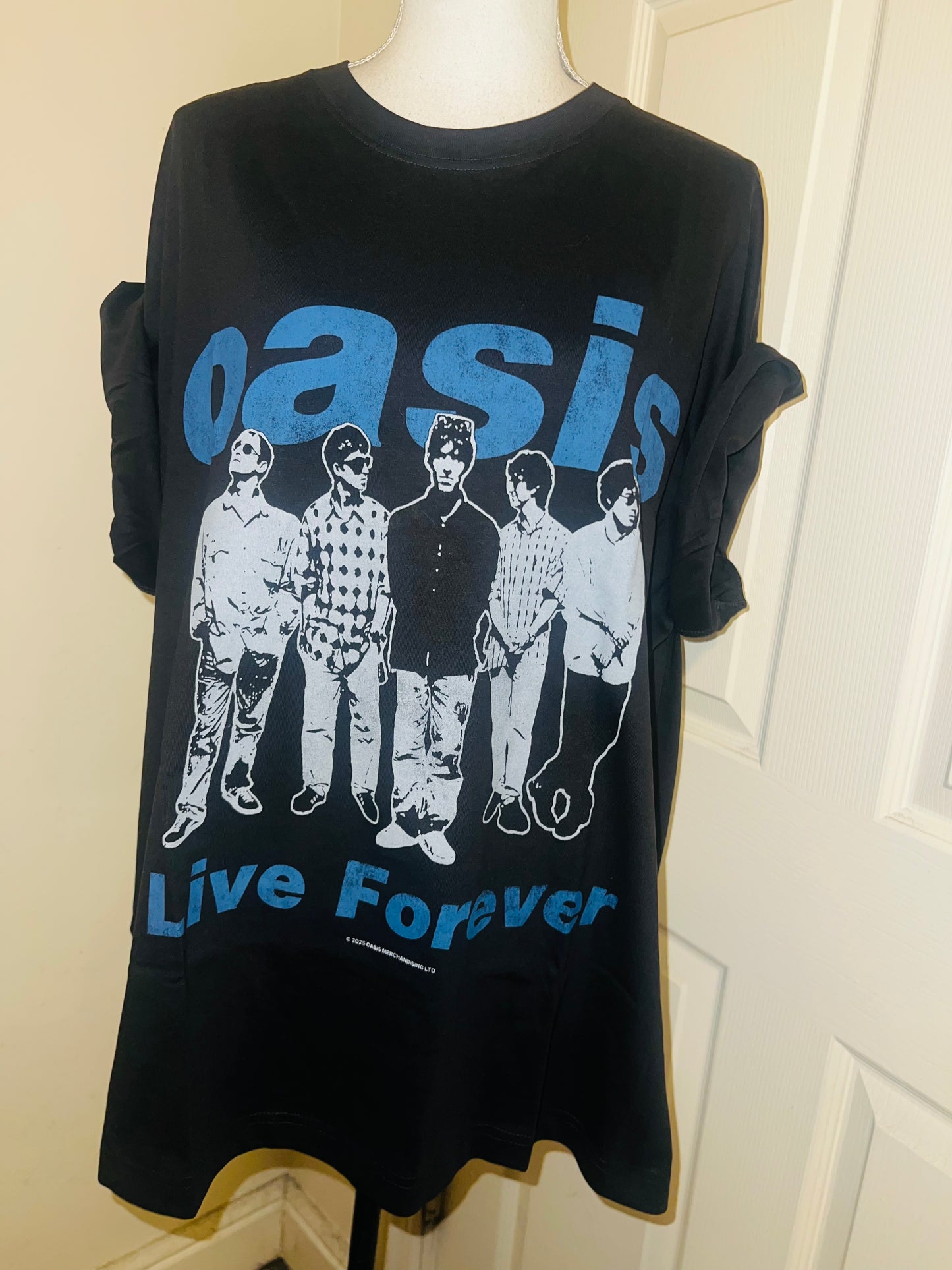 Oasis Oversized Distressed Tee