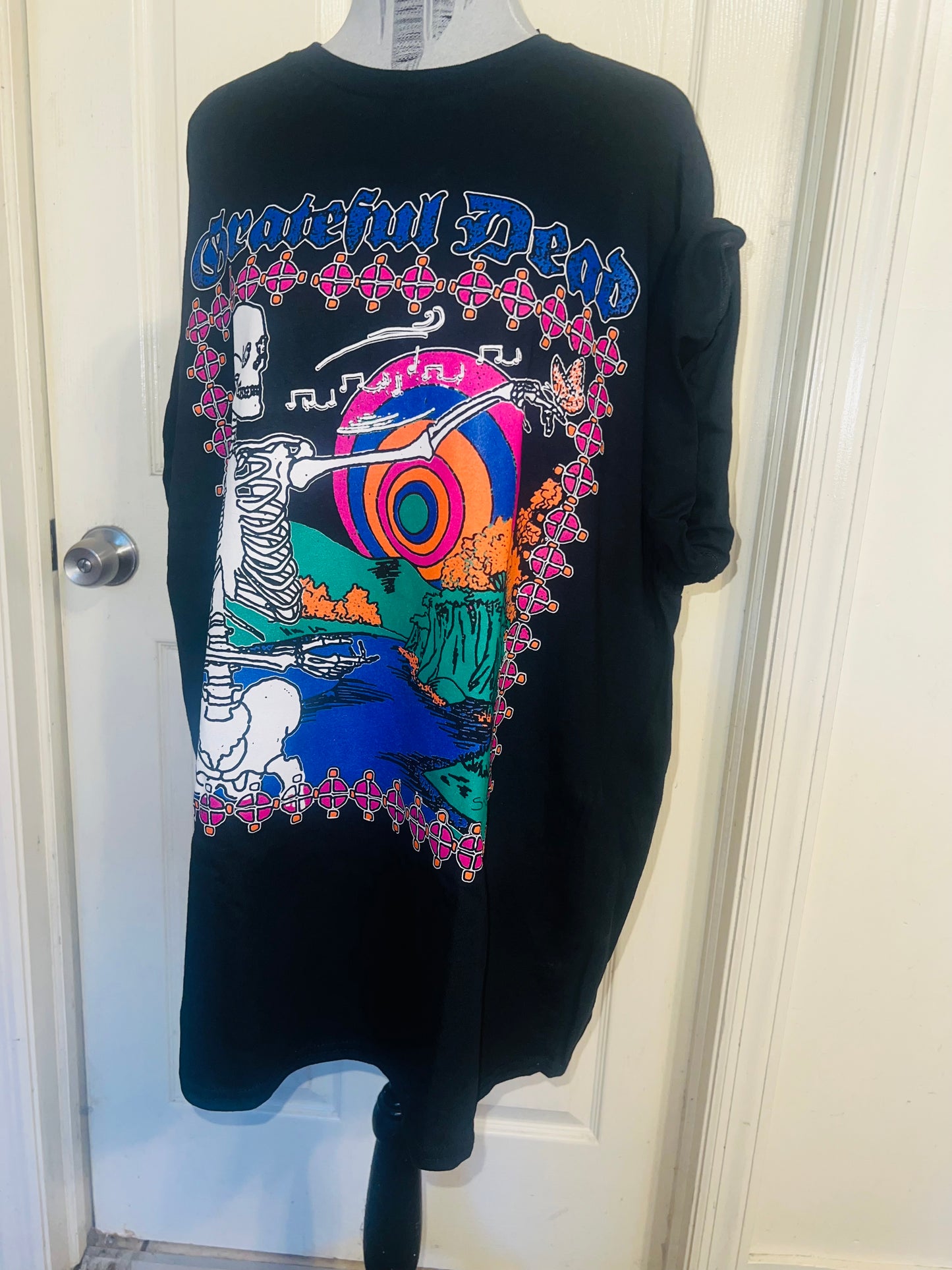 Grateful Dead Oversized Distressed Tee
