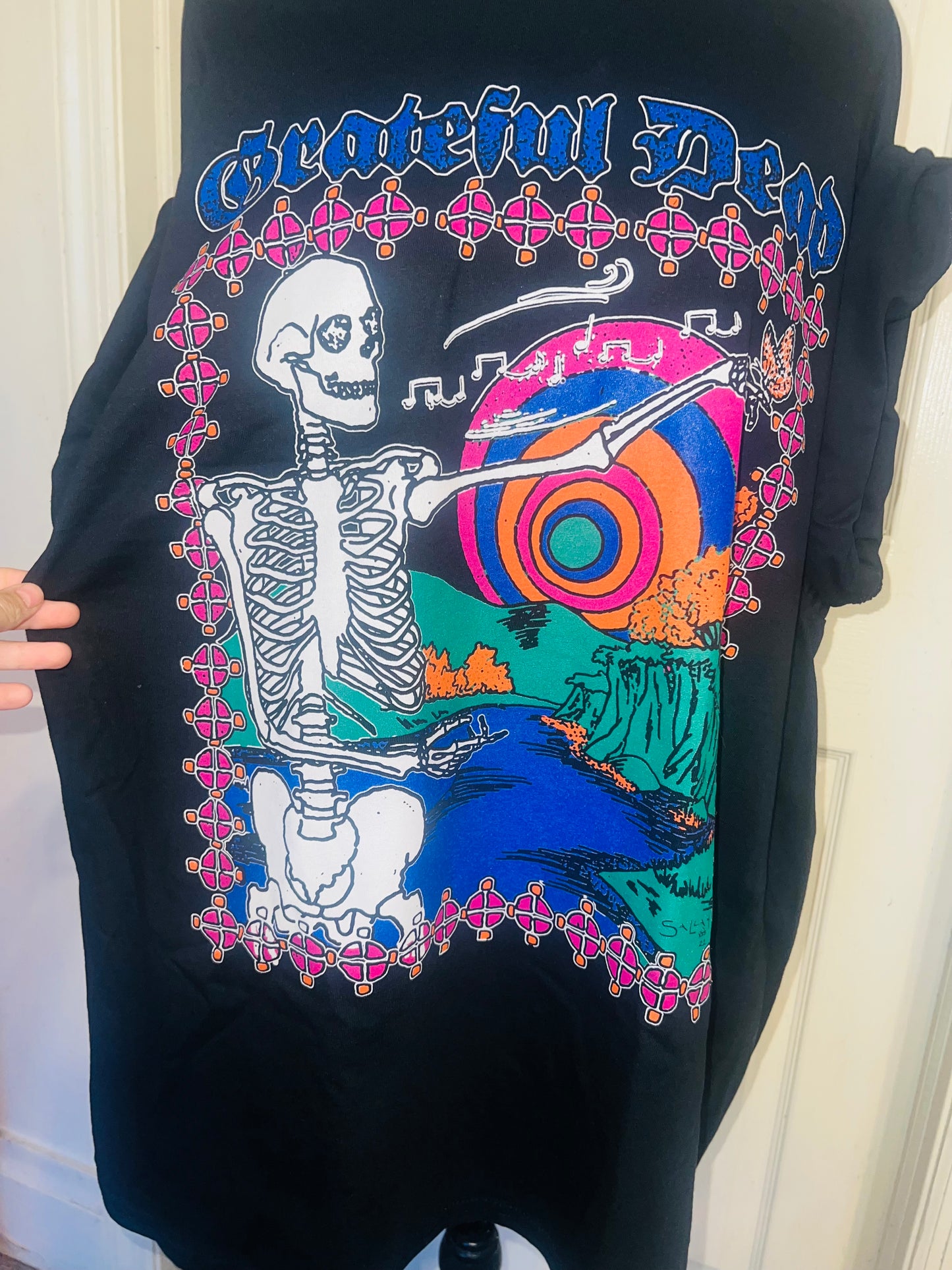 Grateful Dead Oversized Distressed Tee