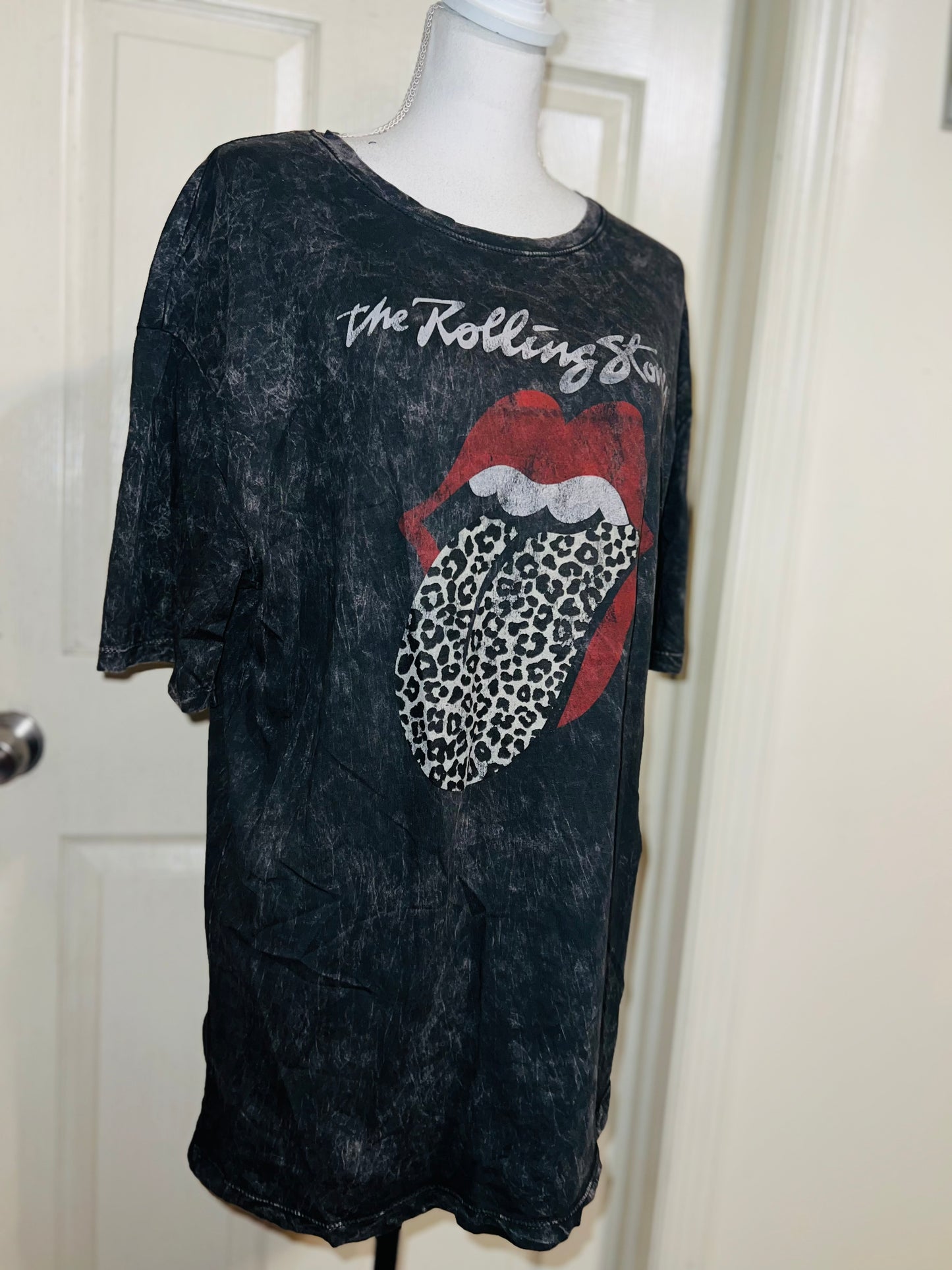 The Rolling Stones Oversized Distressed Tee