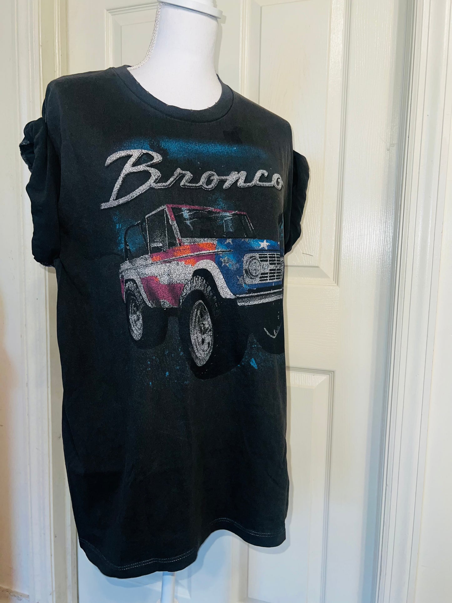 Ford Bronco Oversized Distressed Tee