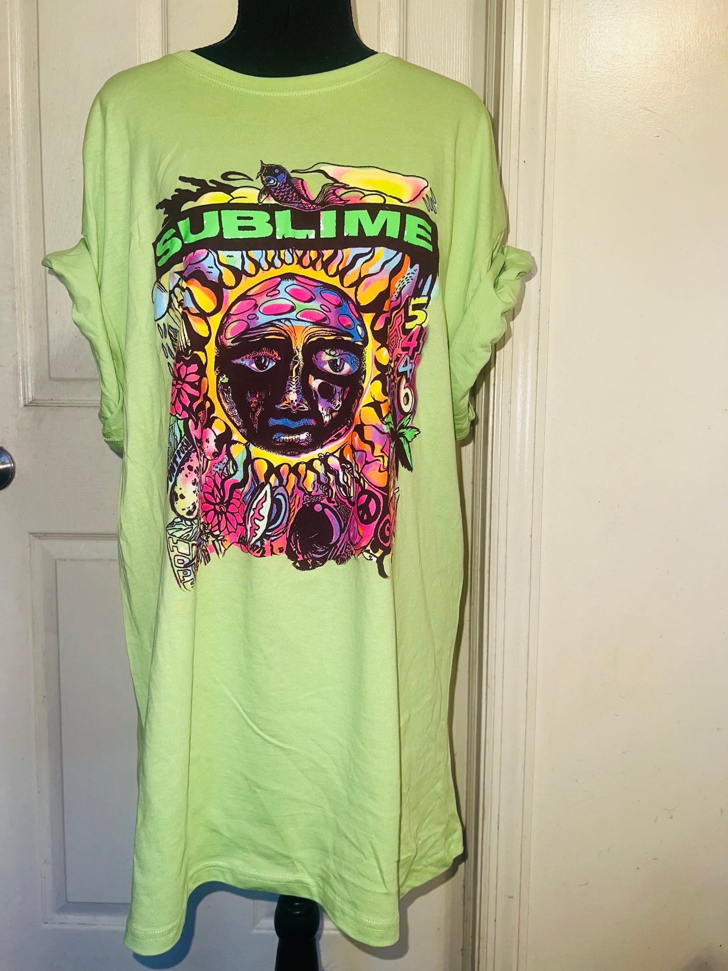 Sublime Oversized Distressed Tee