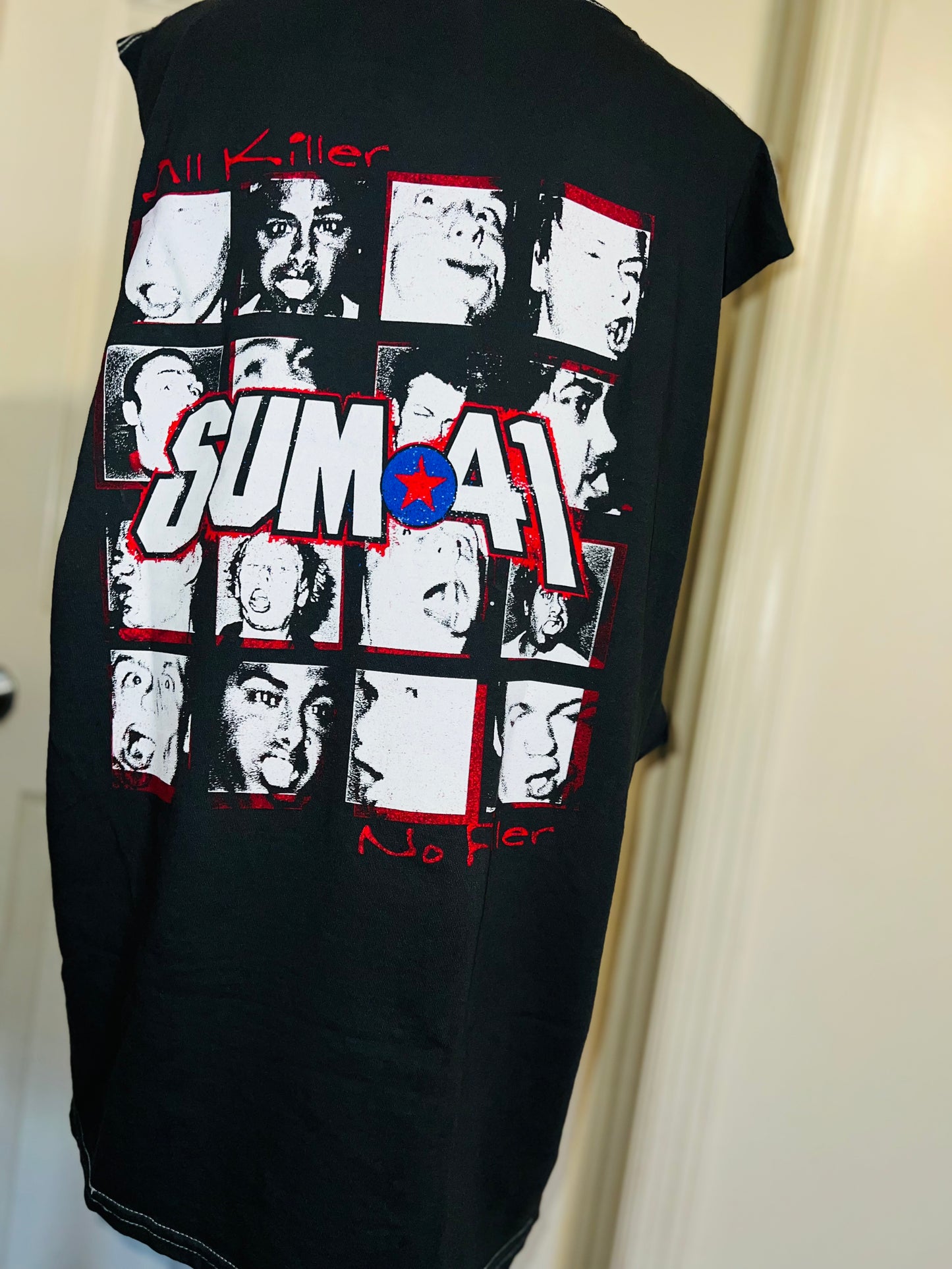 Sum 41 Double Sided Oversized Distressed Tank