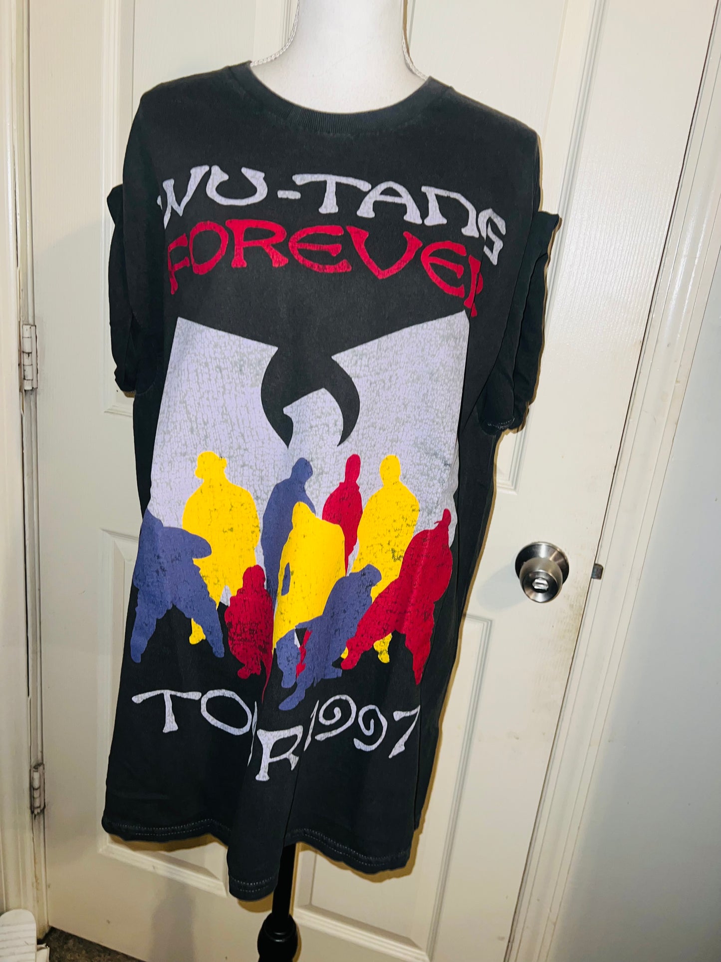 Wu-Tang Clan Oversized Distressed Tee