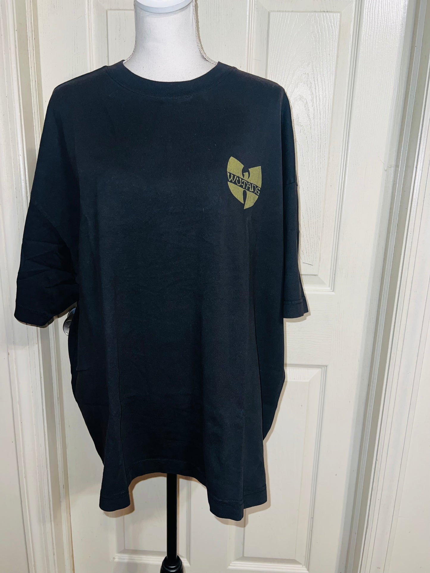 Wu-Tang Clan Double Sided Oversized Distressed Tee