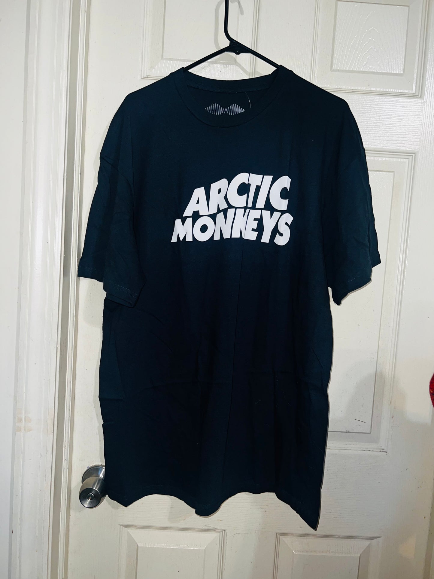 Arctic Monkeys Oversized Distressed Tee