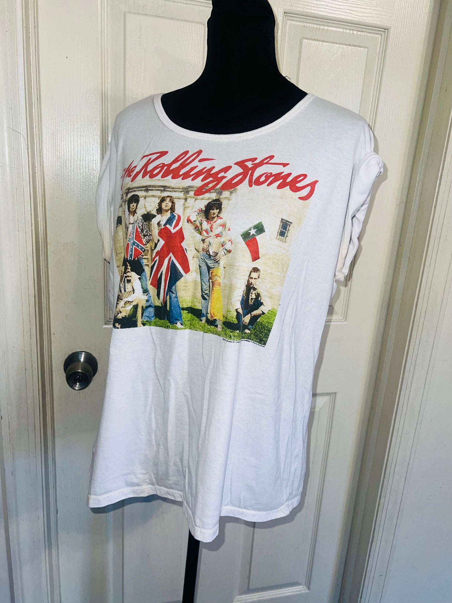 The Rolling Stones Oversized Distressed Tee