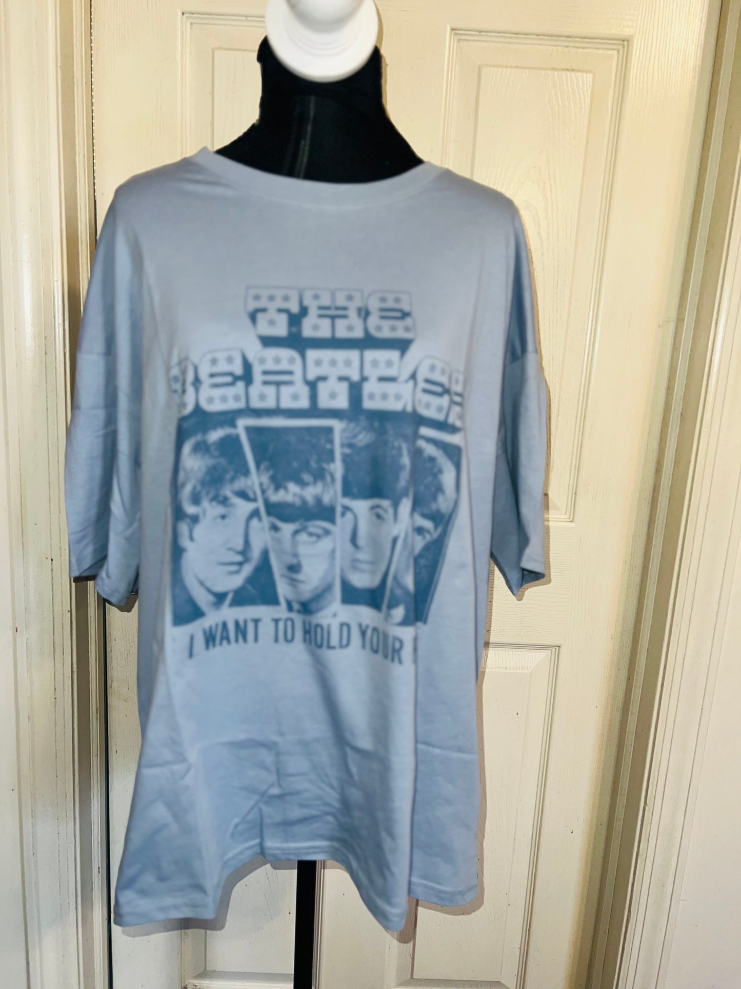 The Beatles Oversized Distressed Tee