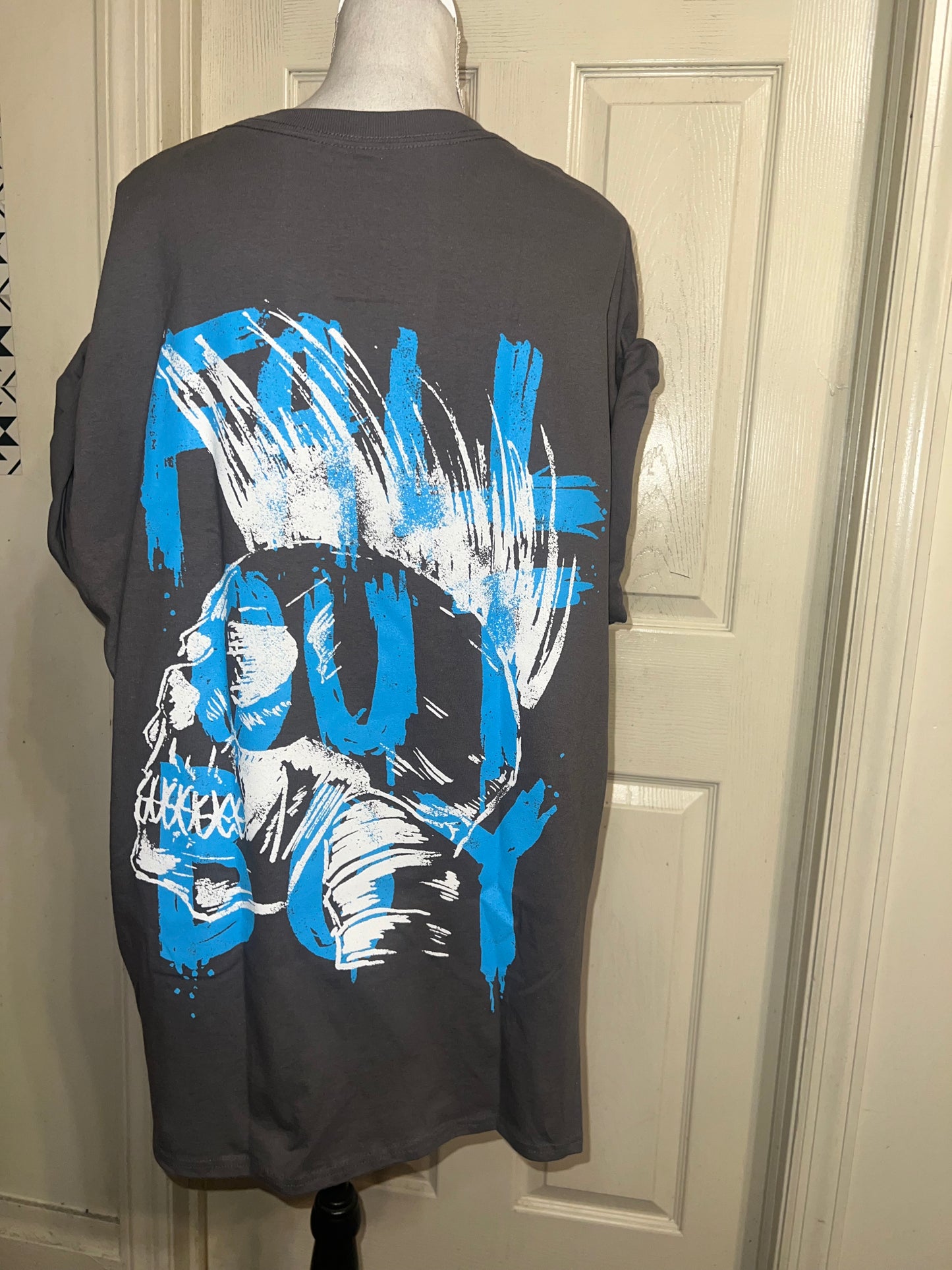 Fall Out Boy Double Sided Oversized Distressed Tee