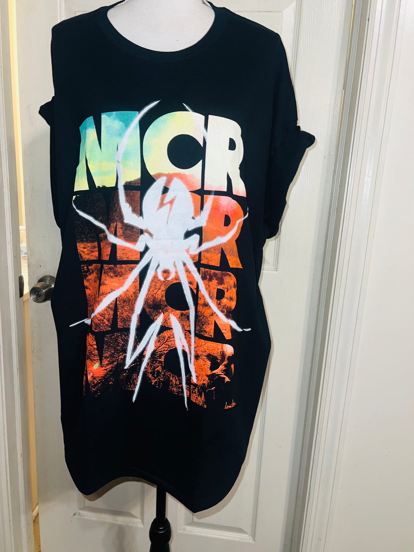 My Chemical Romance Oversized Distressed Tee