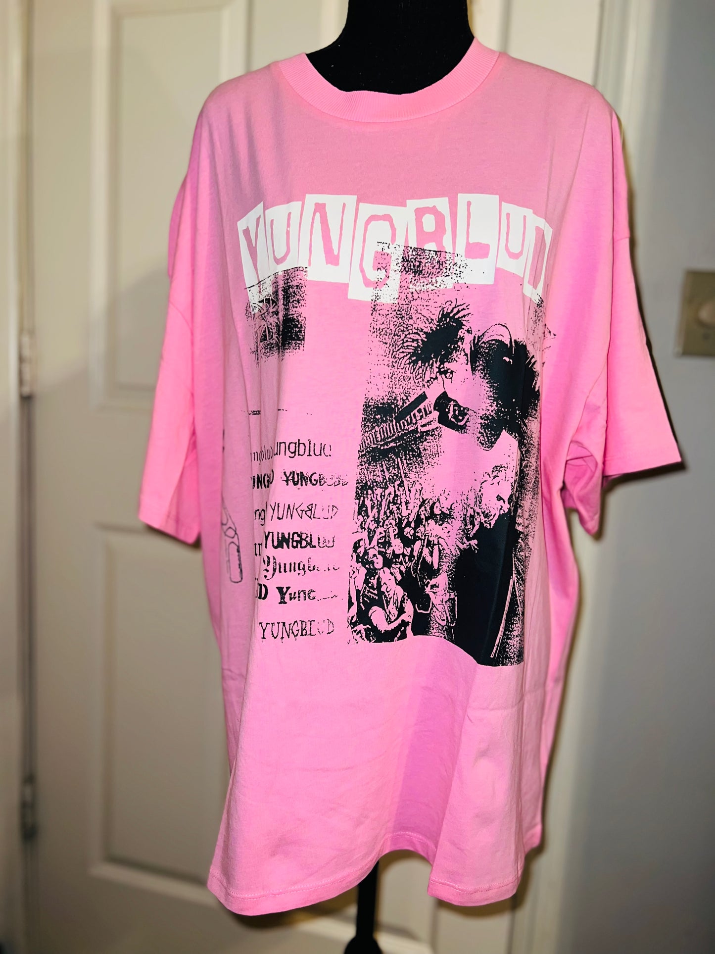 Yungblud Oversized Distressed Tee