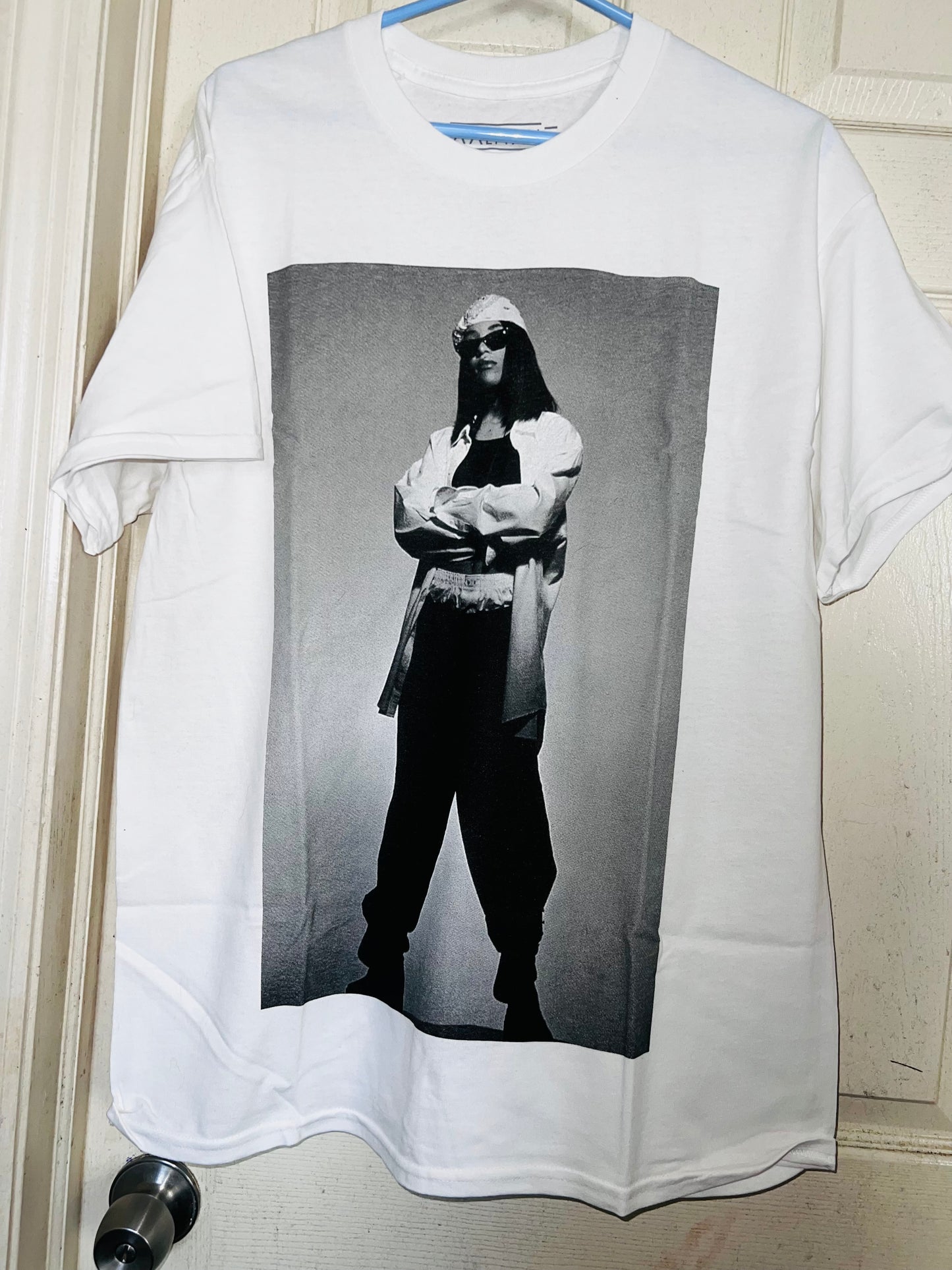 Aaliyah Oversized Distressed Tee