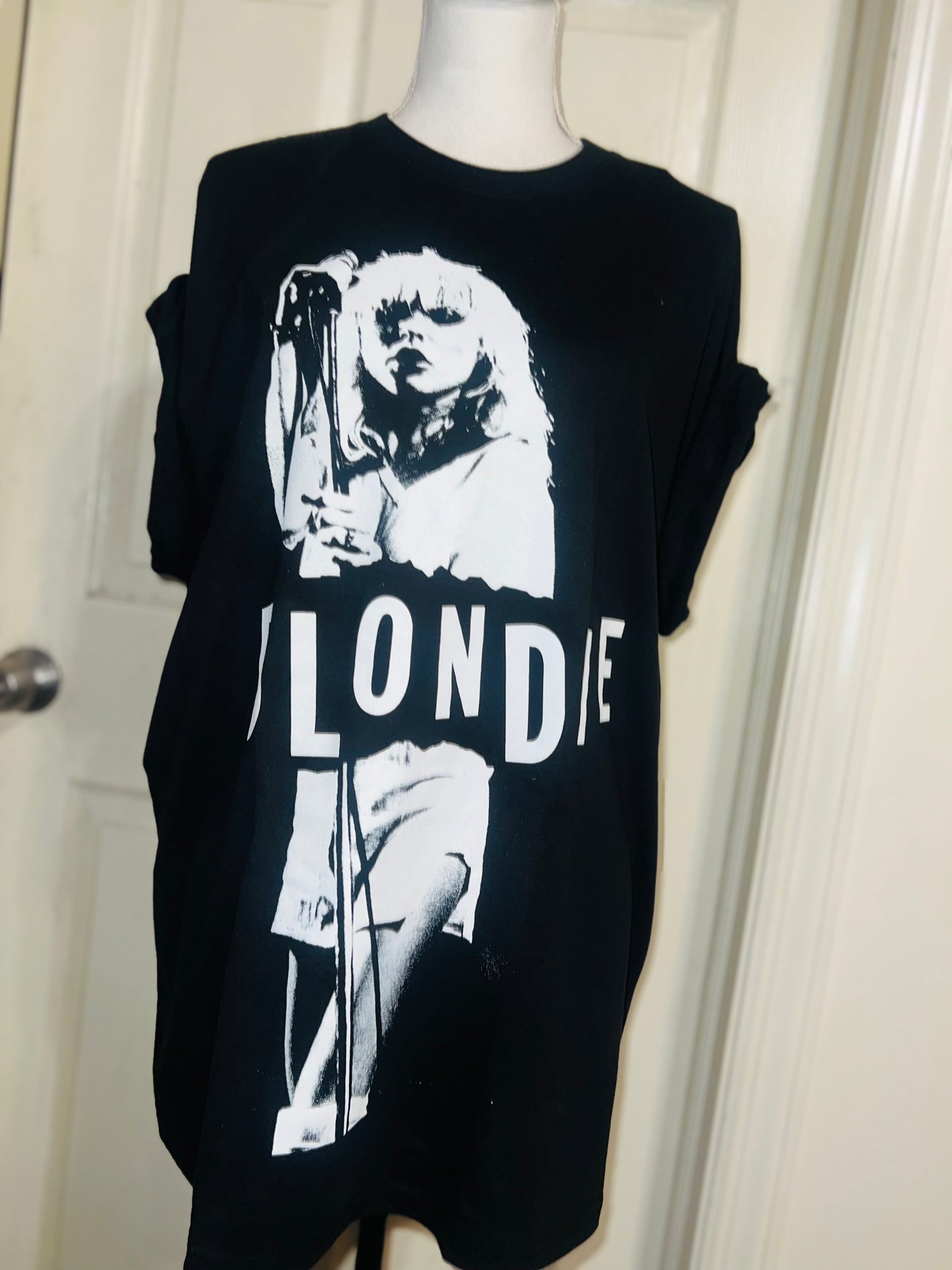 Blondie Oversized Distressed Tee