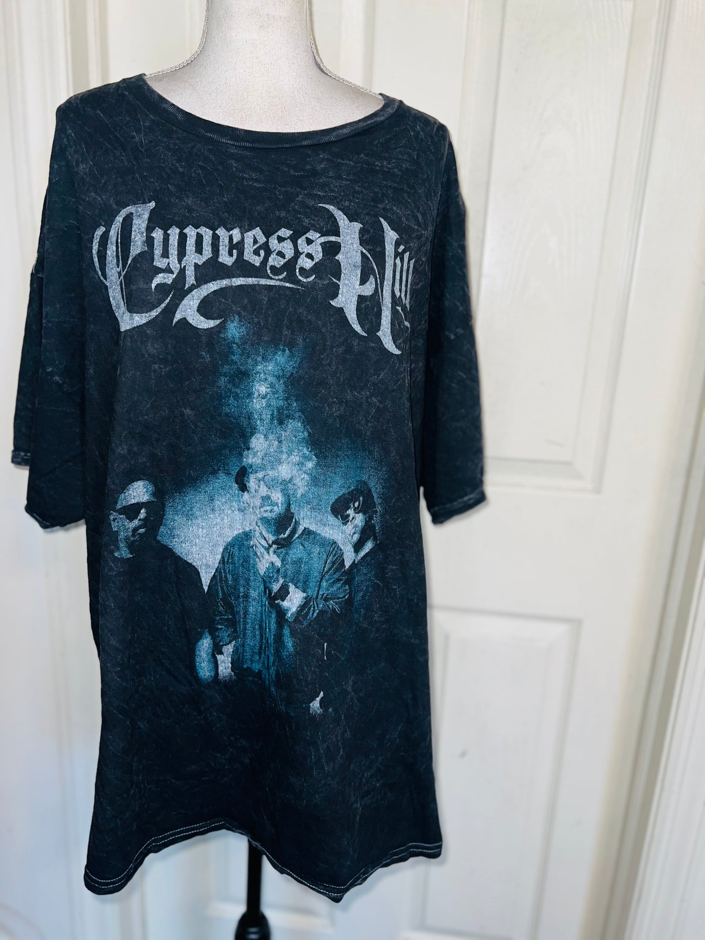 Cypress Hill Double Sided Oversized Distressed Tee