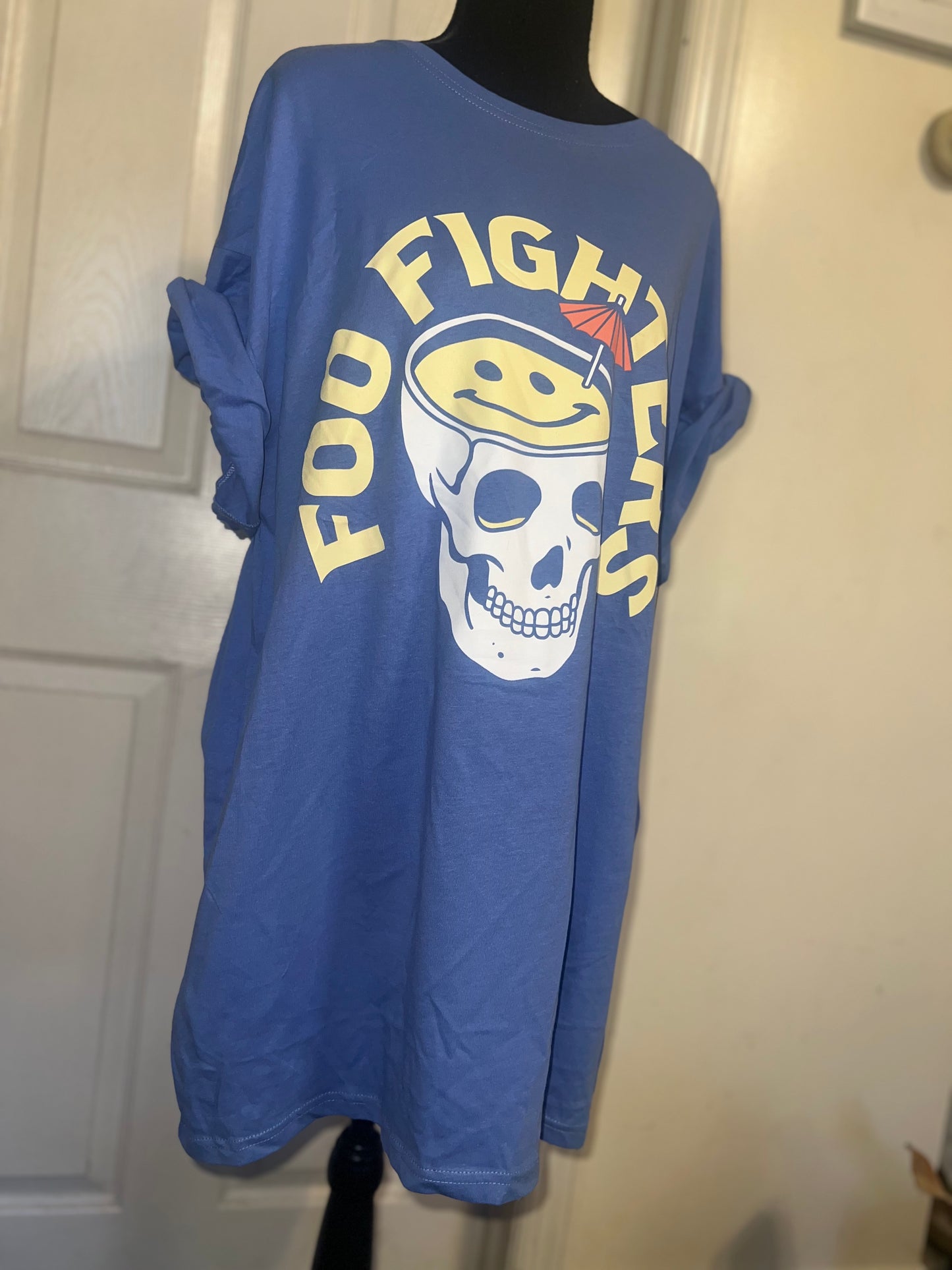 Foo Fighters Oversized Distressed Tee