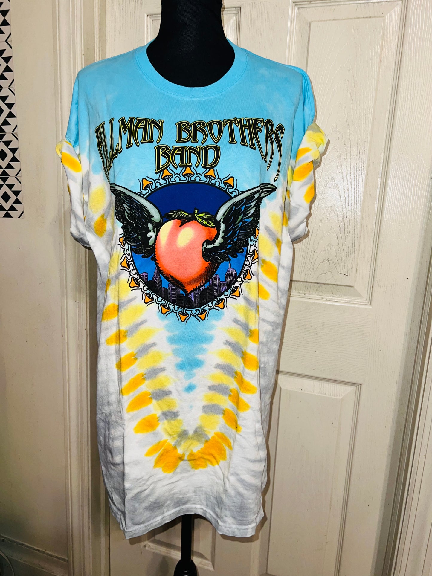 The Allman Brothers Band Double Sided Distressed Tee