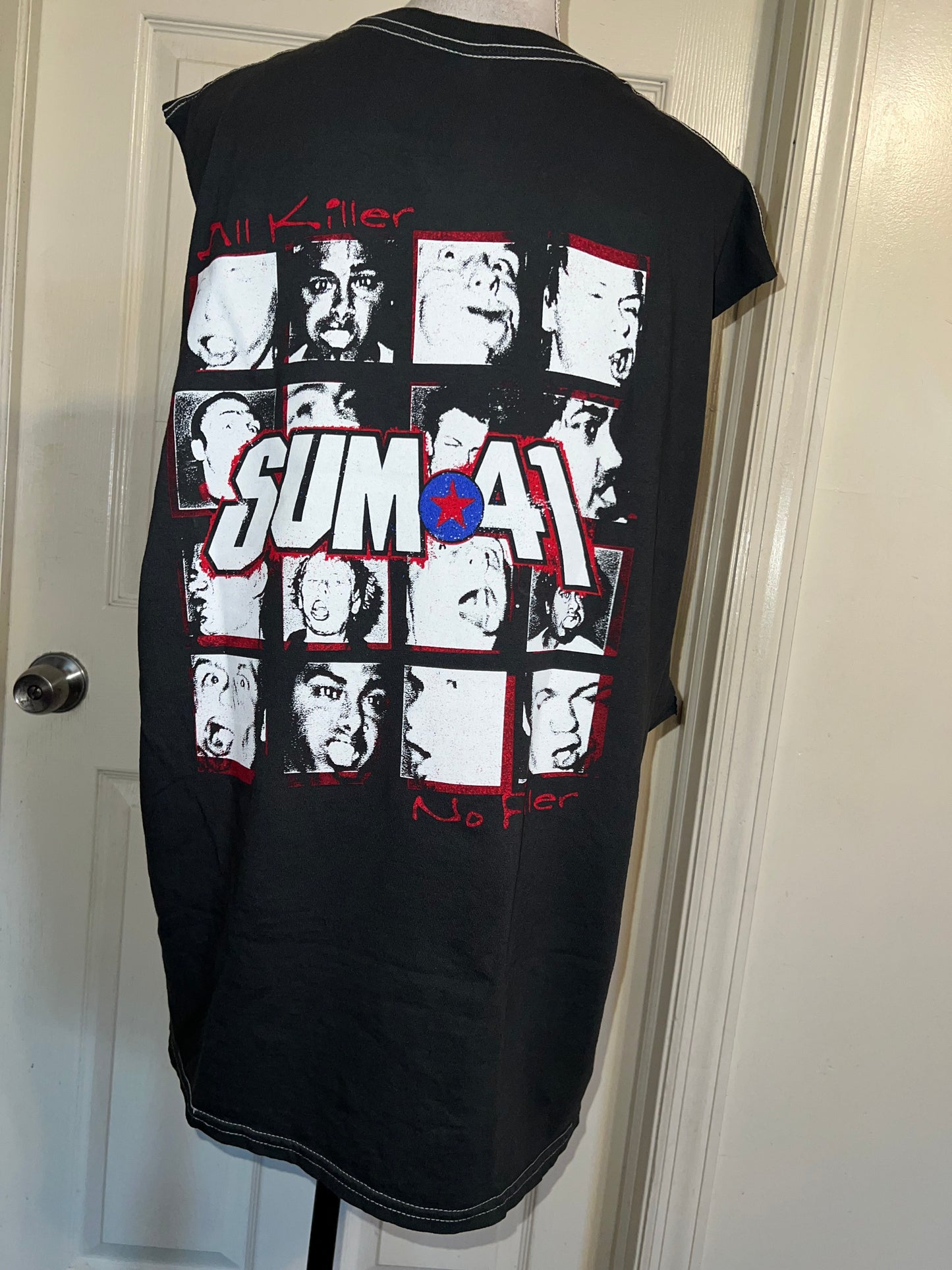 Sum 41 Double Sided Oversized Distressed Tank