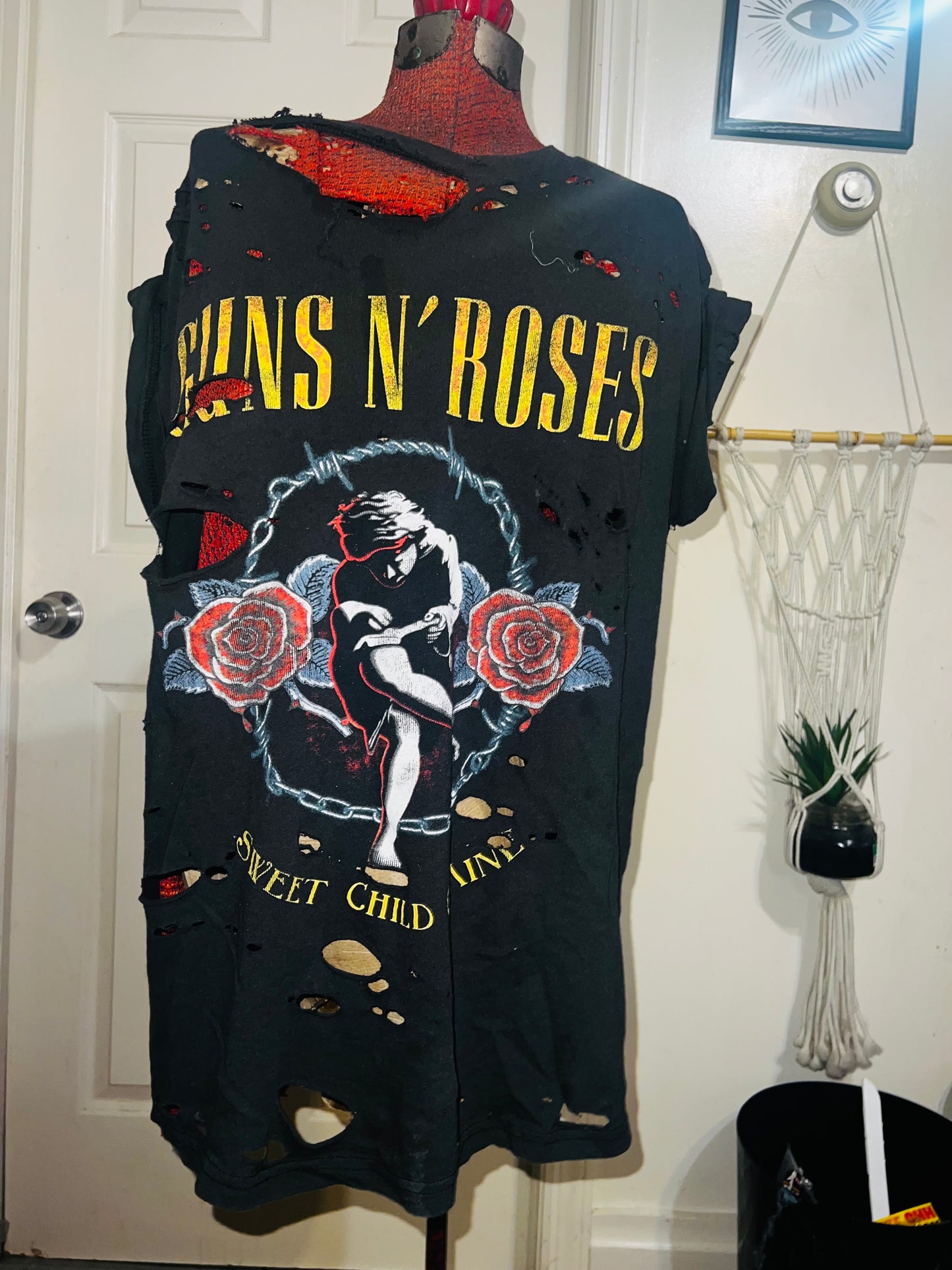Guns n’ Roses Oversized Distressed Tee