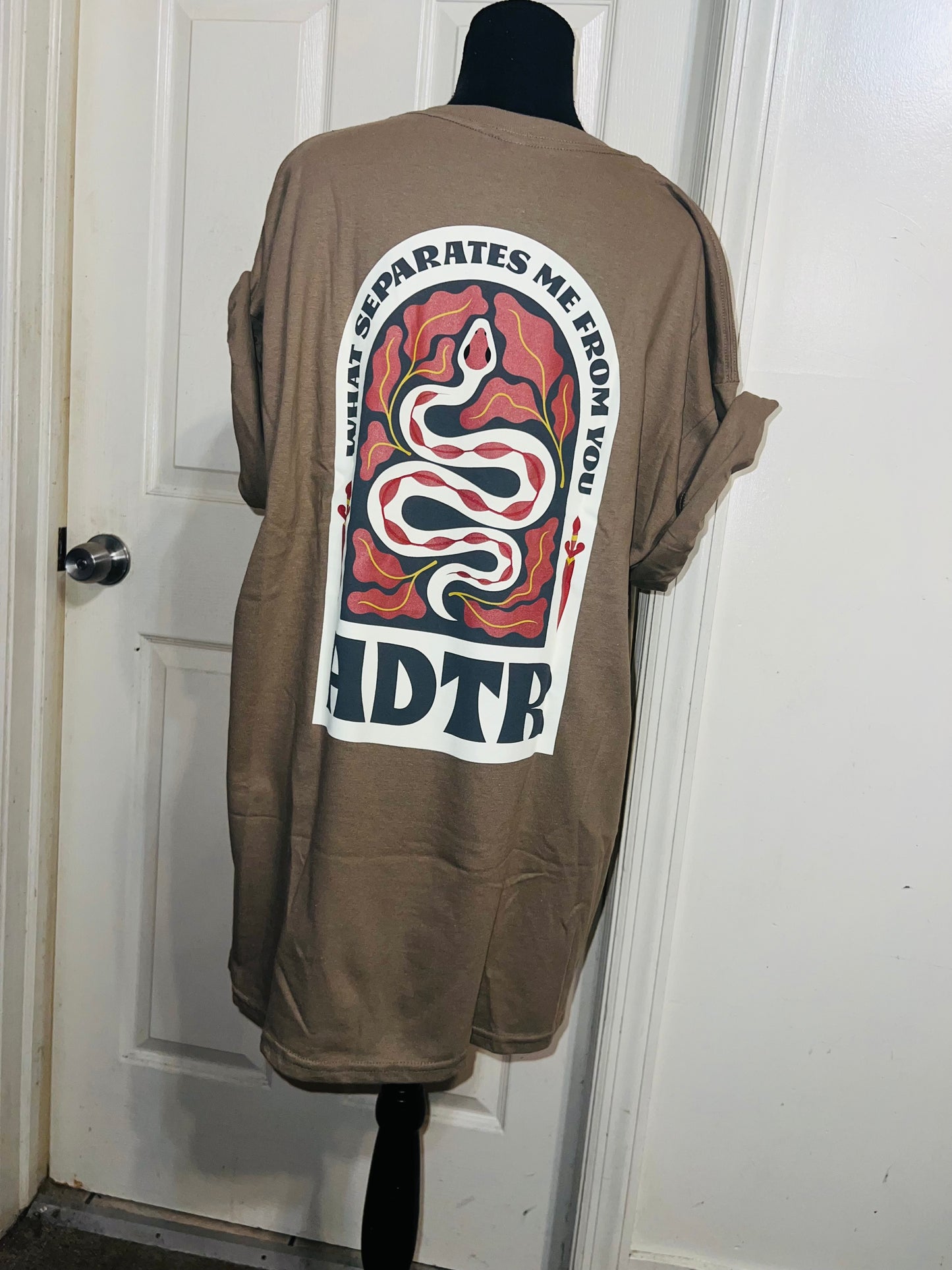 A Day to Remember Double Sided Oversized Tee