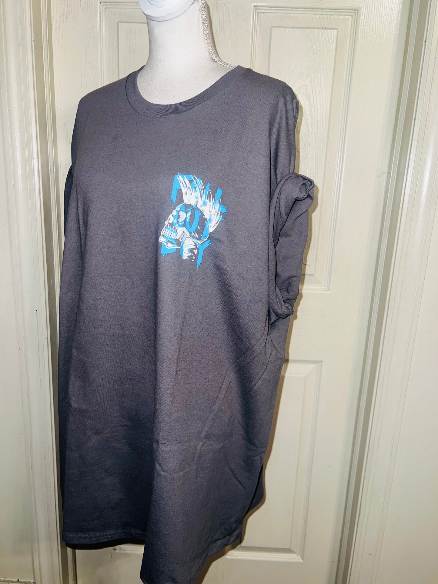 Fall Out Boy Double Sided Oversized Distressed Tee
