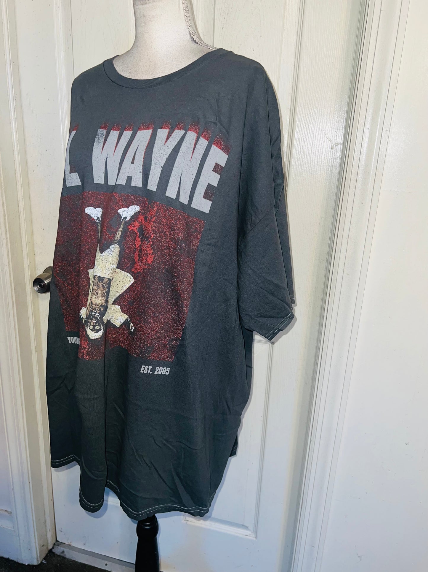 Lil Wayne Oversized Distressed Tee