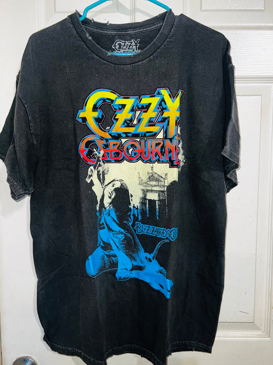 Ozzy Osbourne Oversized Distressed Tee