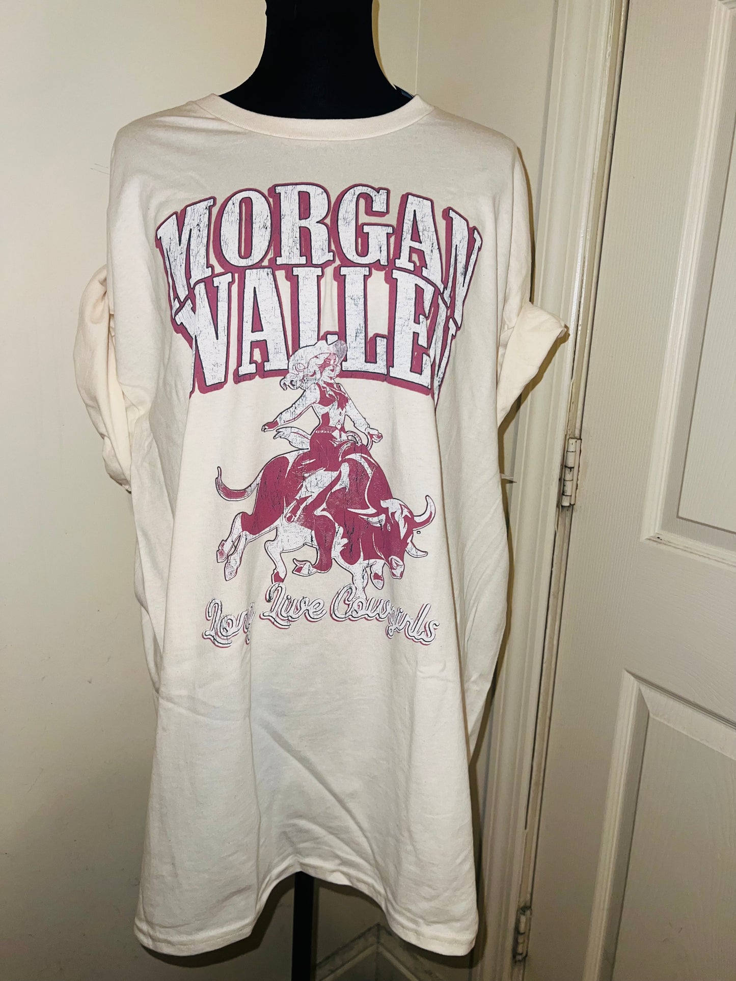 Morgan Wallen Oversized Distressed Tee