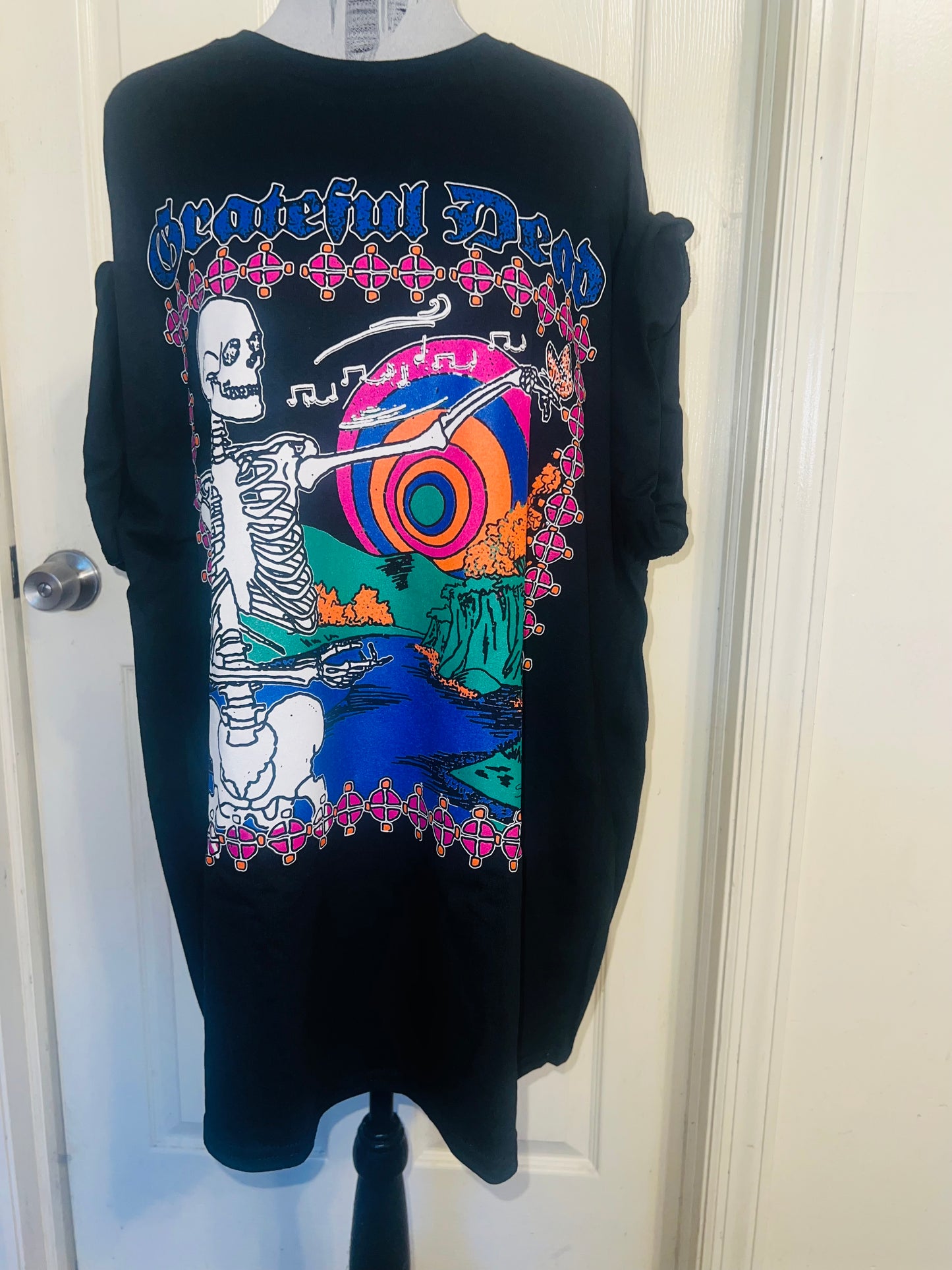 Grateful Dead Oversized Distressed Tee