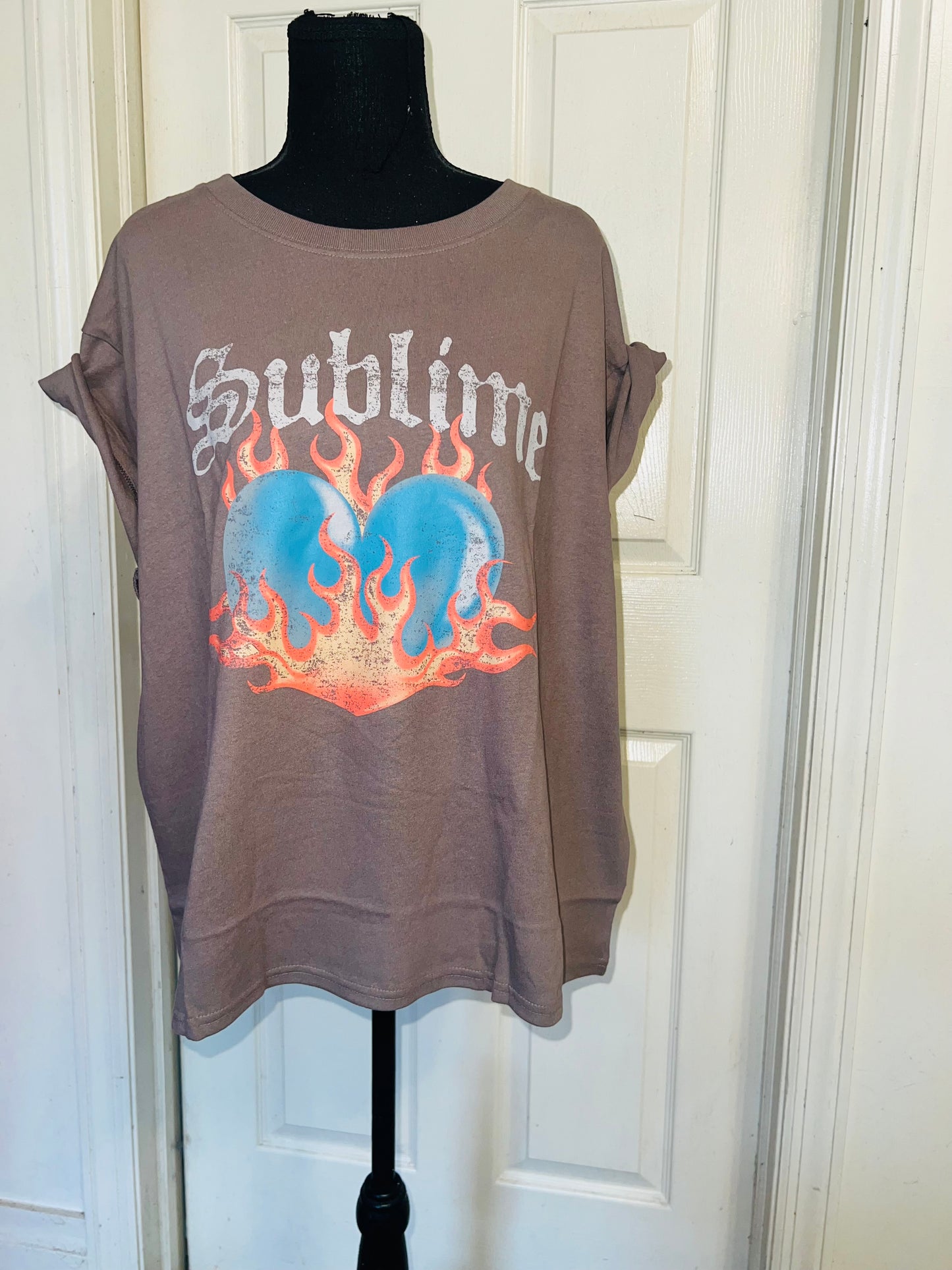 Sublime Oversized Distressed Tee