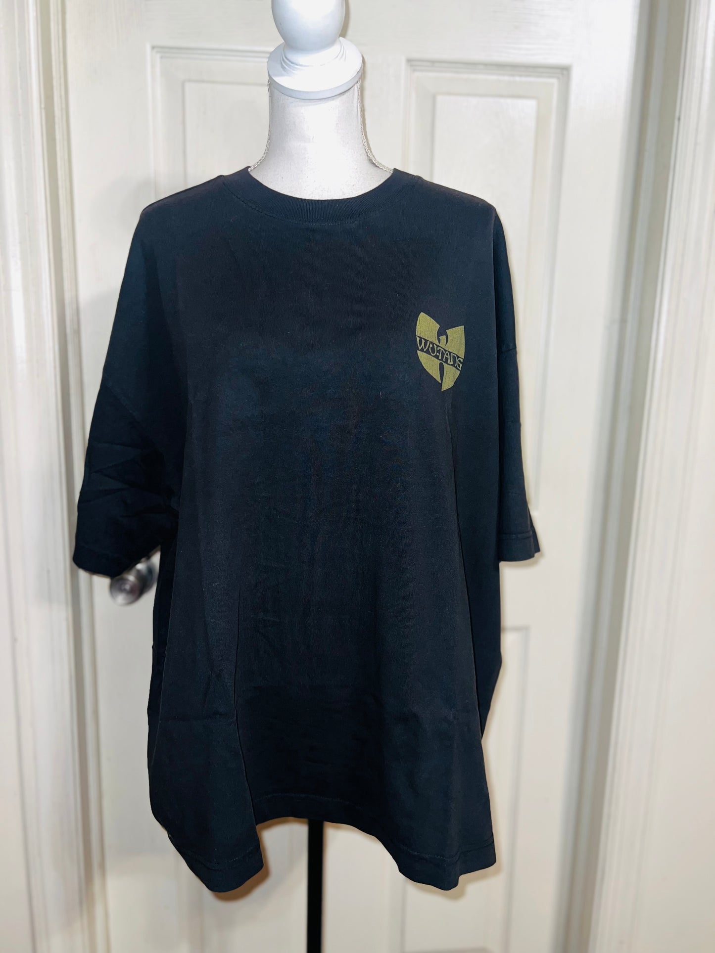 Wu-Tang Clan Double Sided Oversized Distressed Tee
