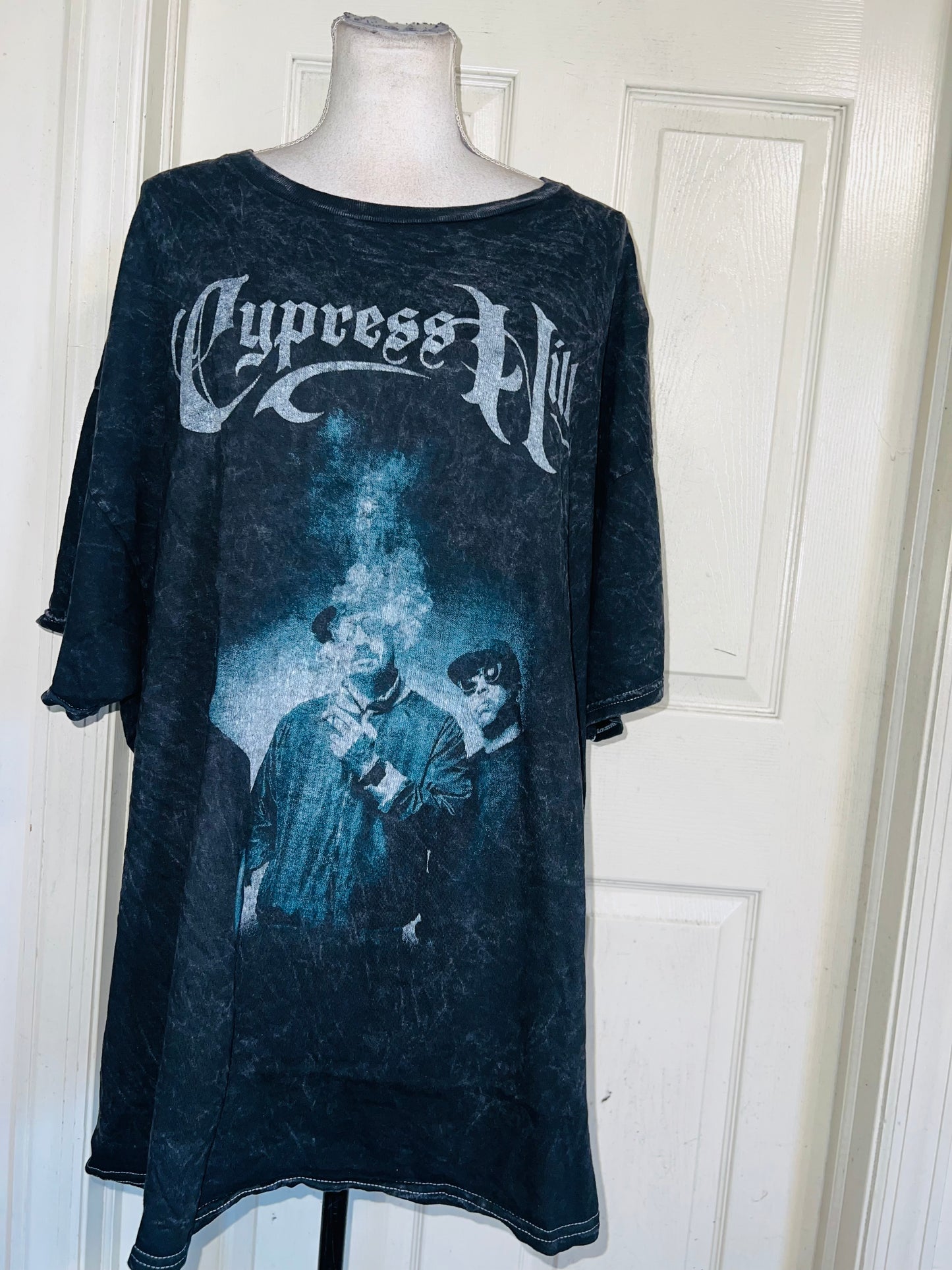 Cypress Hill Double Sided Oversized Distressed Tee