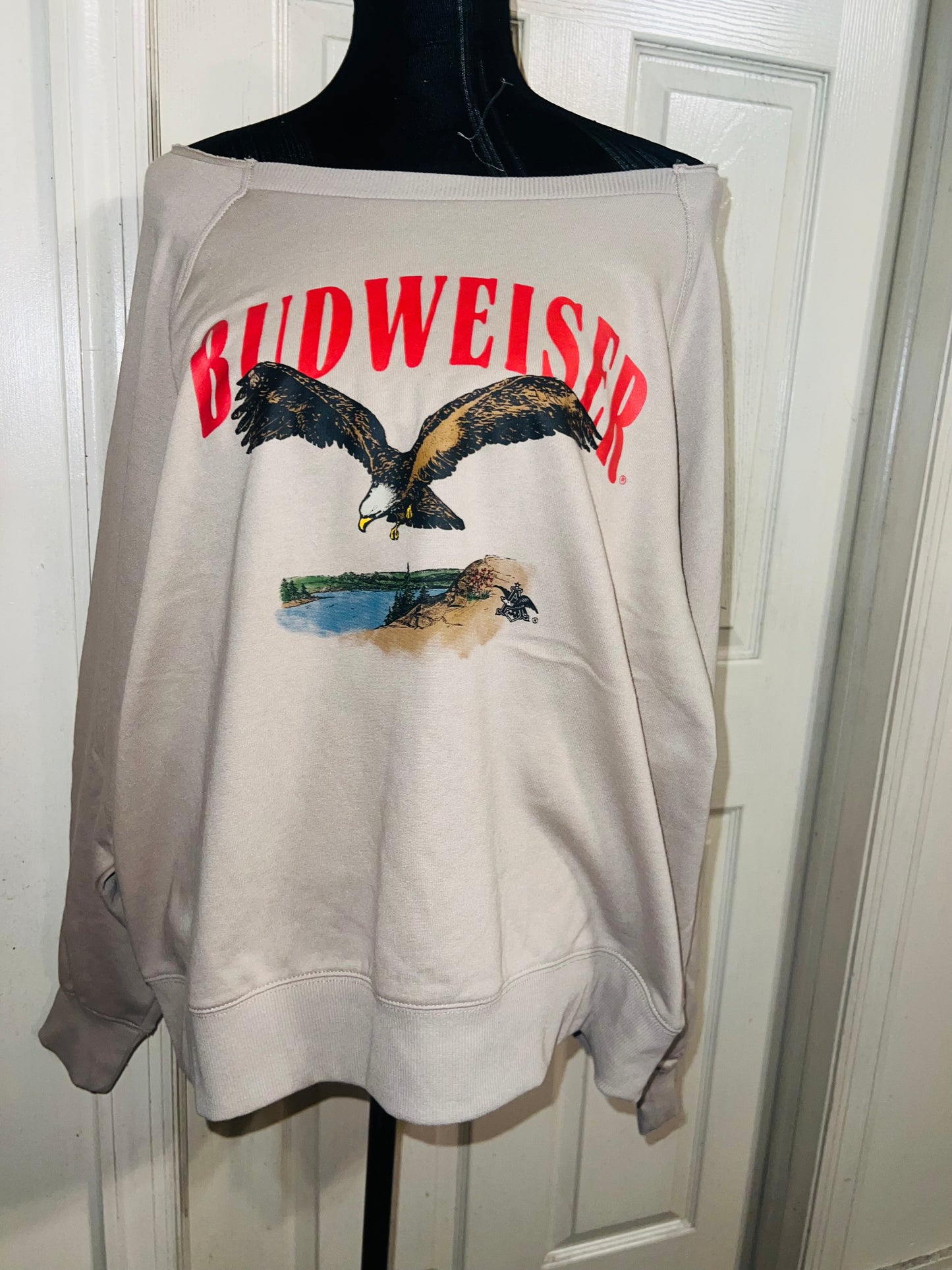 Budweiser OFTS Oversized Distressed Tee
