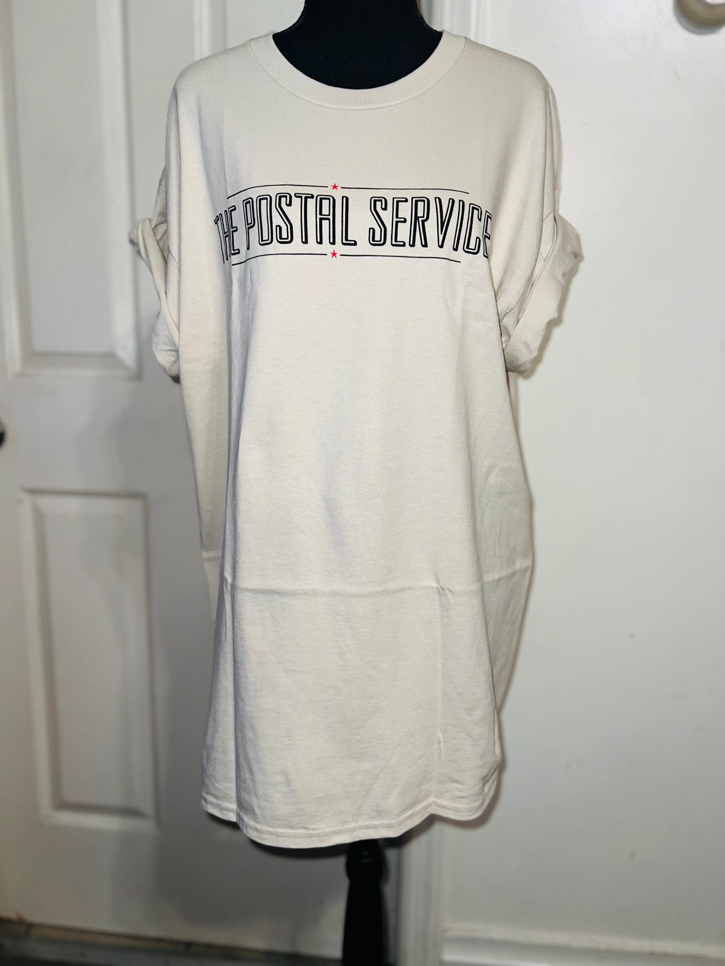 The Postal Service Oversized Distressed Tee