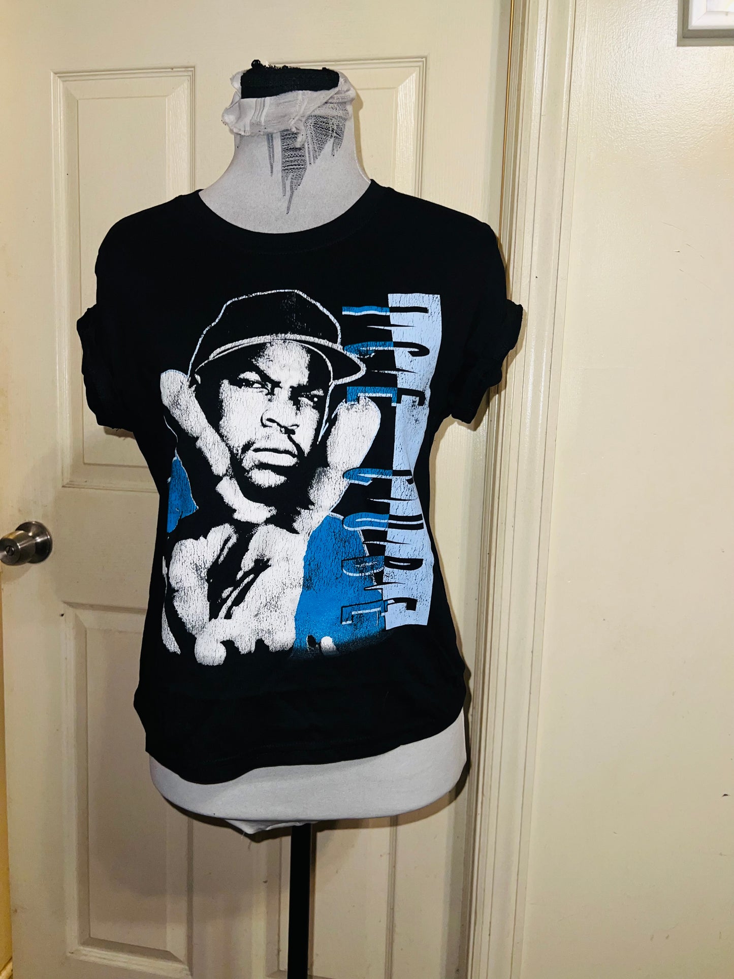 Ice Cube Distressed Baby Tee