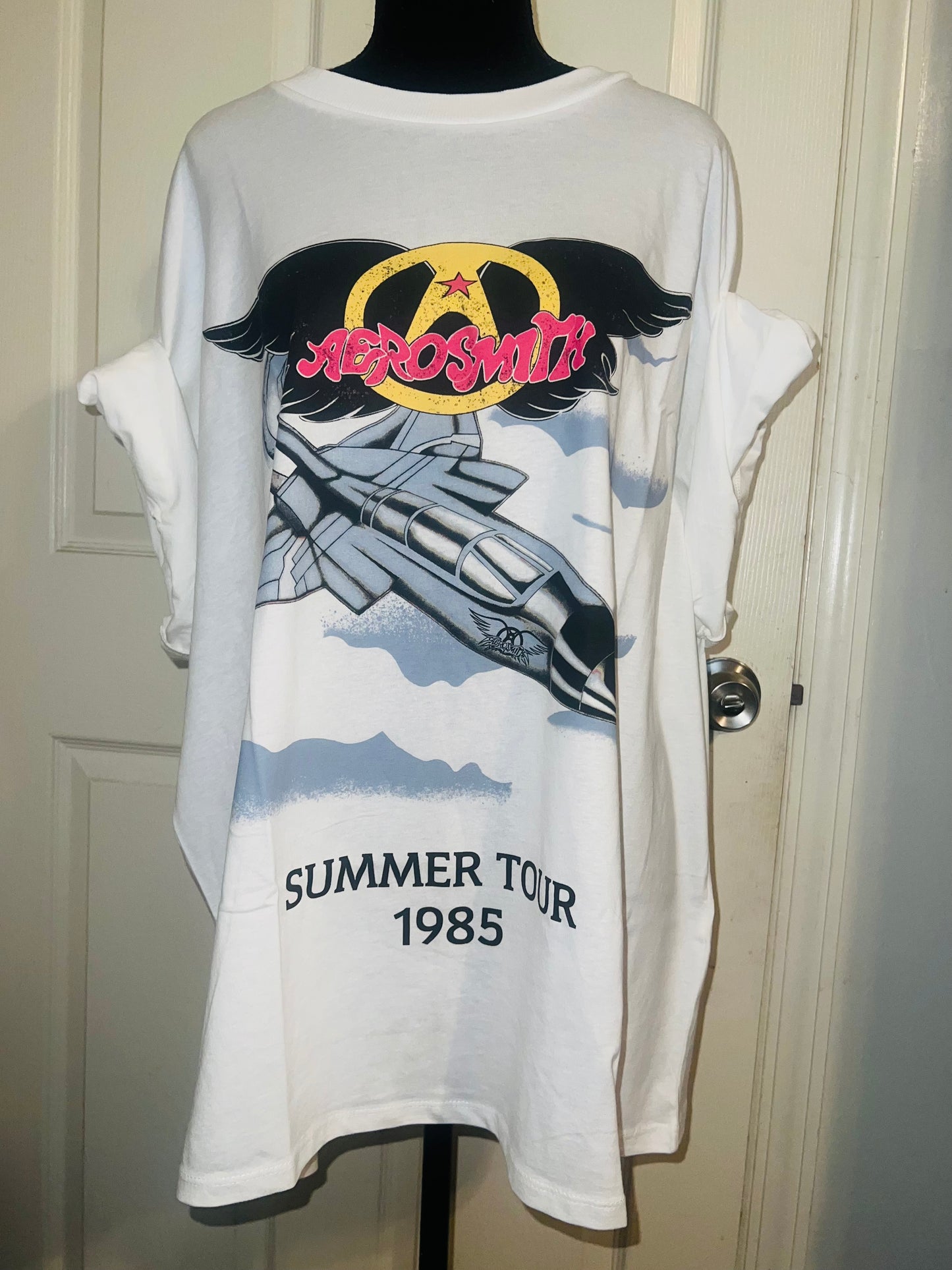 Aerosmith Double Sided Oversized Tee