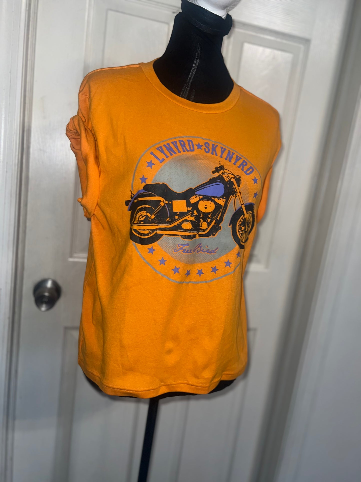 Lynyrd Skynyrd Oversized Distressed Tee