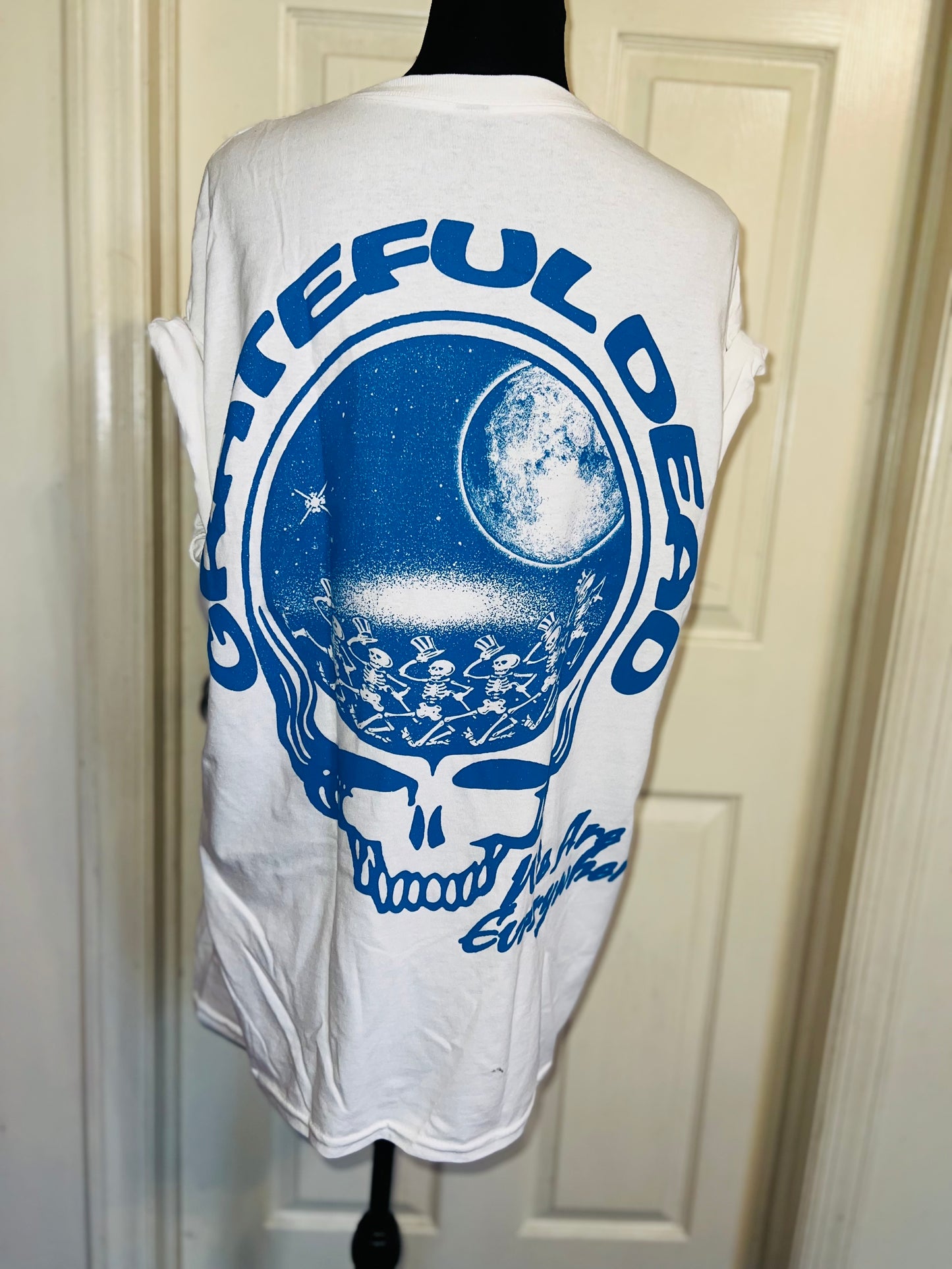 Grateful Dead Double Sided Oversized Distressed Tee