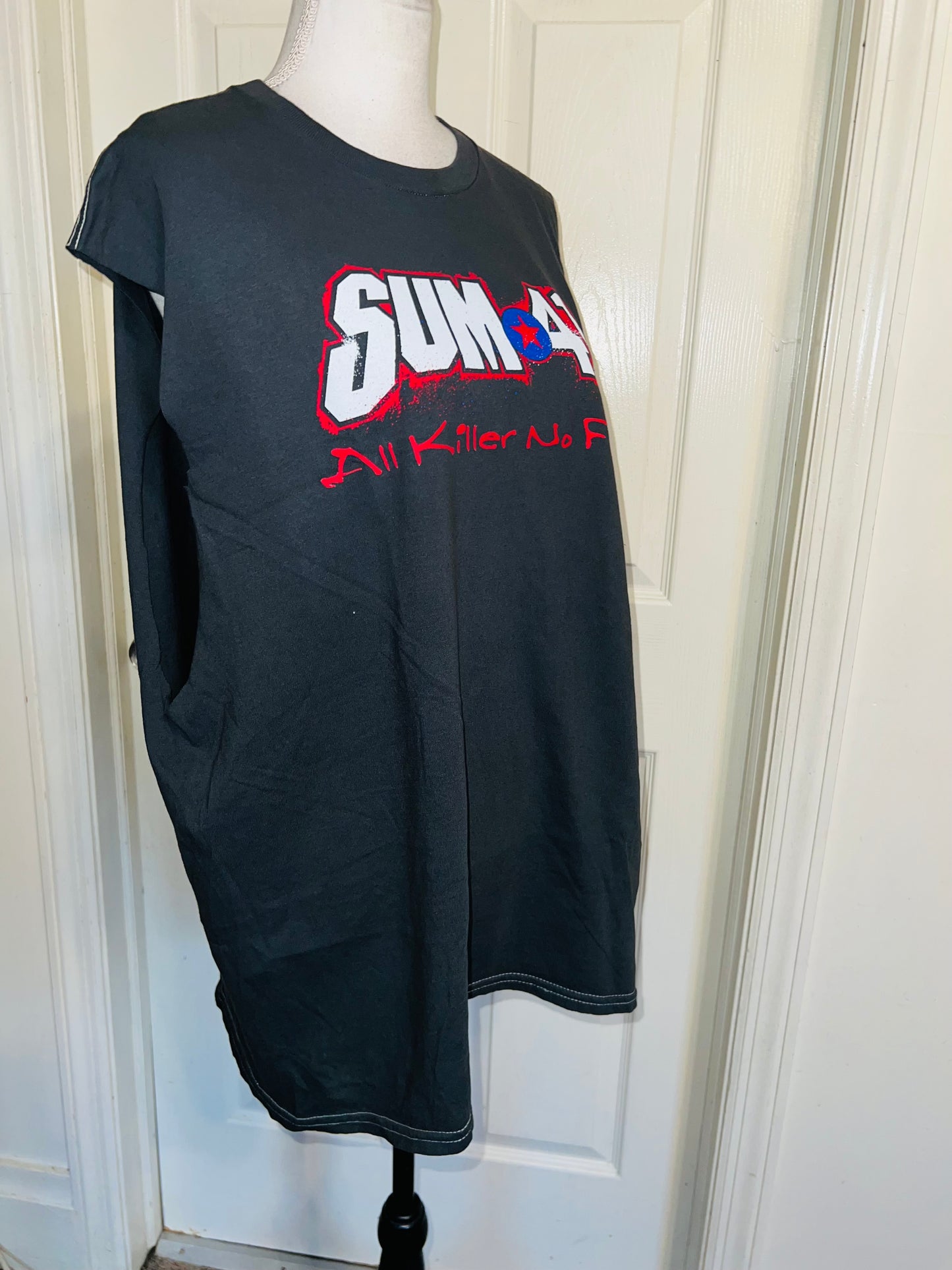 Sum 41 Double Sided Oversized Distressed Tank