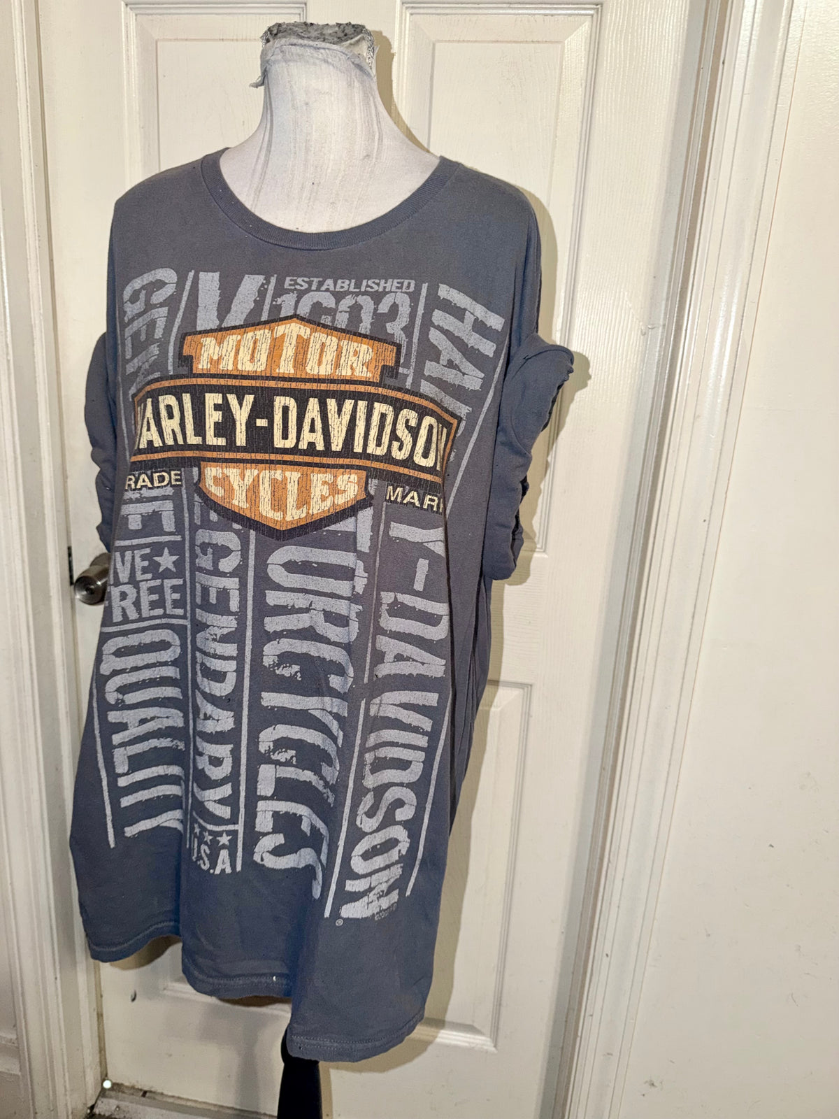 Harley Davidson Vintage Double Sided Tee