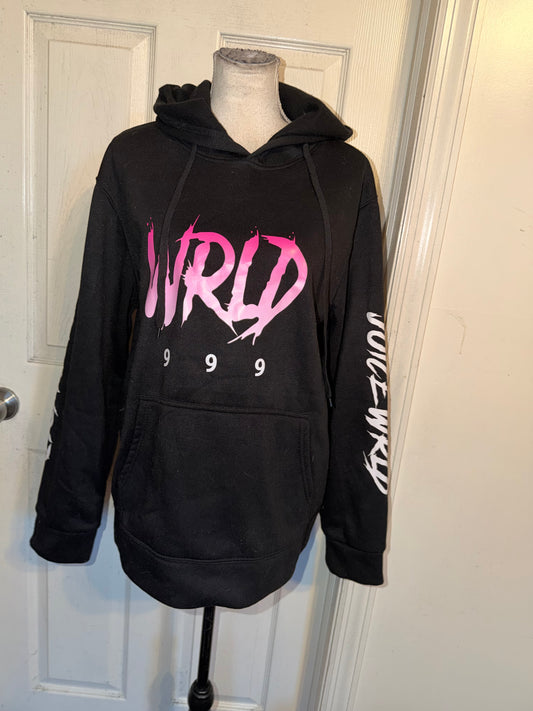 Juice Wrld Oversized Distressed Hoodie