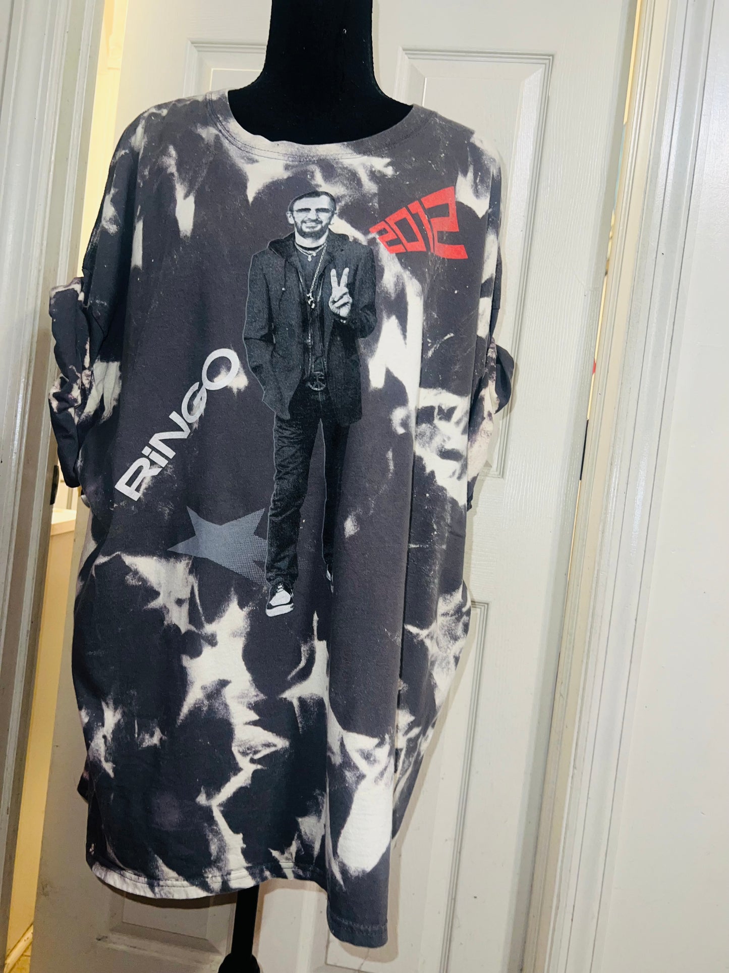 Bleached Ringo Starr Vintage Double Sided Tee