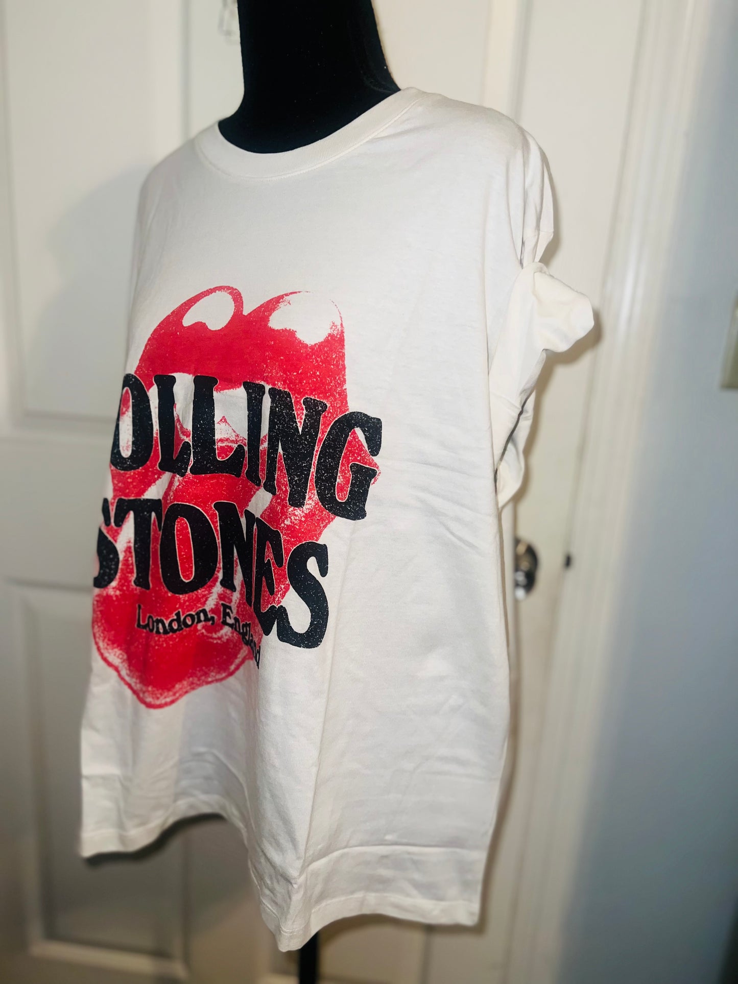 The Rolling Stones Oversized Distressed Tee