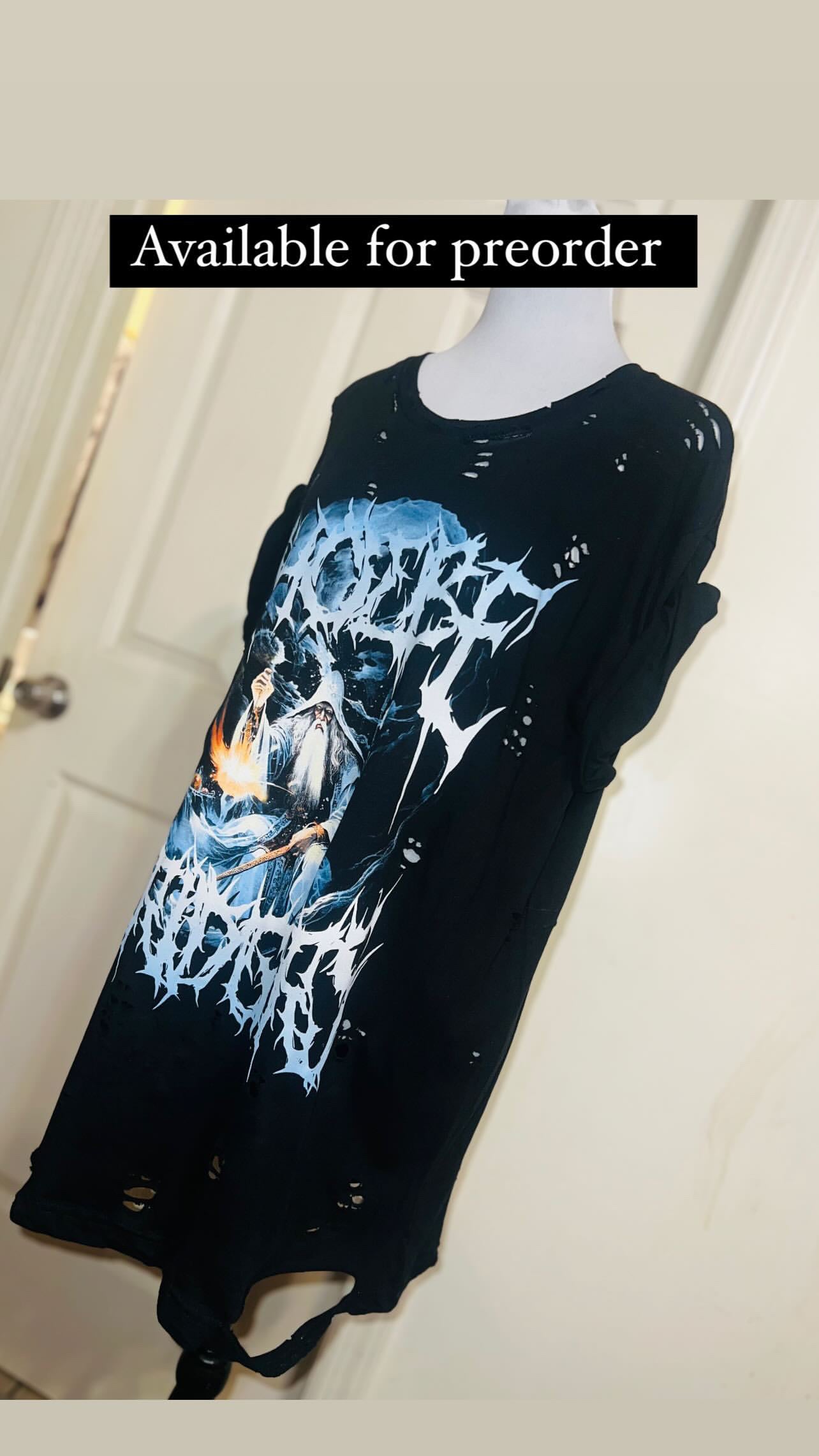 Phoebe Bridgers Oversized Distressed Tee